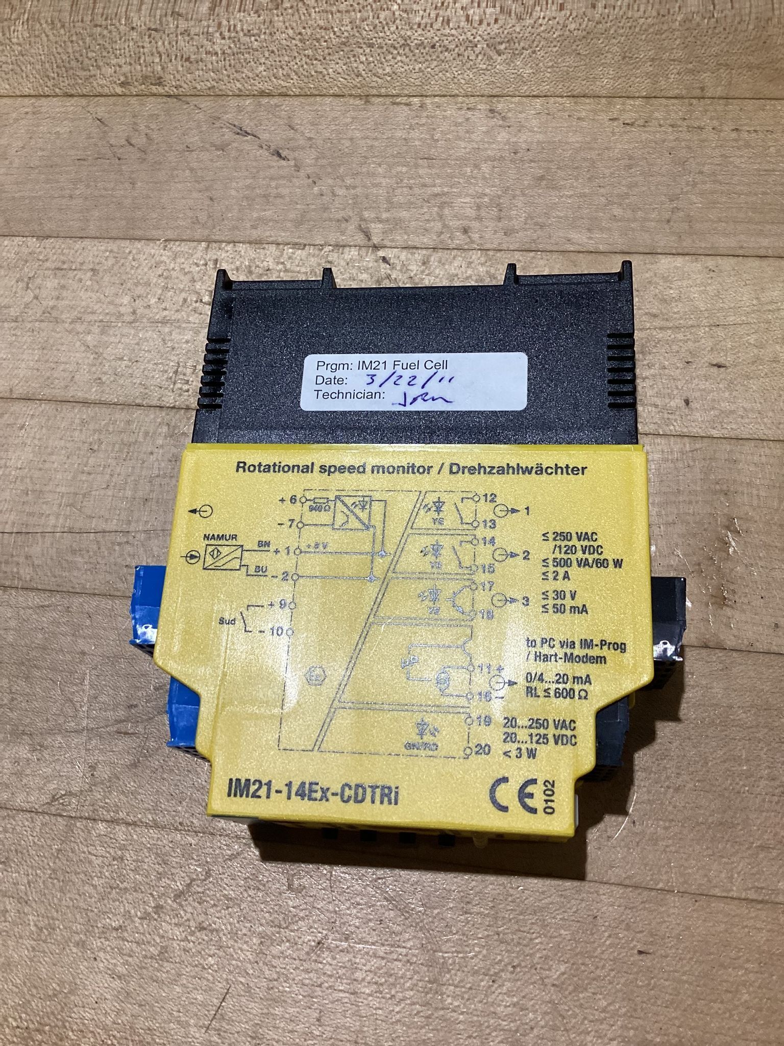 TURCK IM21‑14Ex‑CDTRi Intrinsically Safe Safety Barrier USED 1