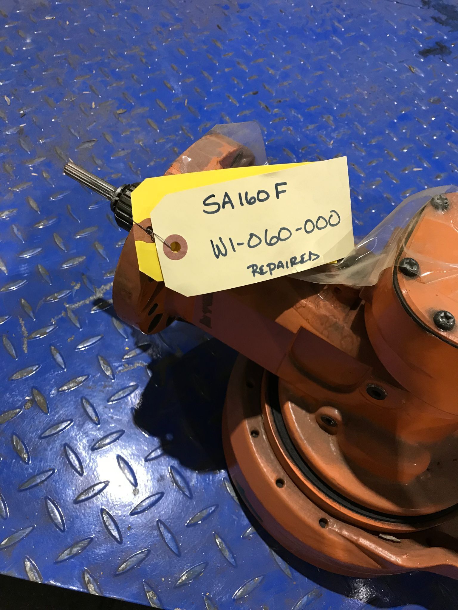 NACHI SA160F Robot Wrist Assembly USED 4