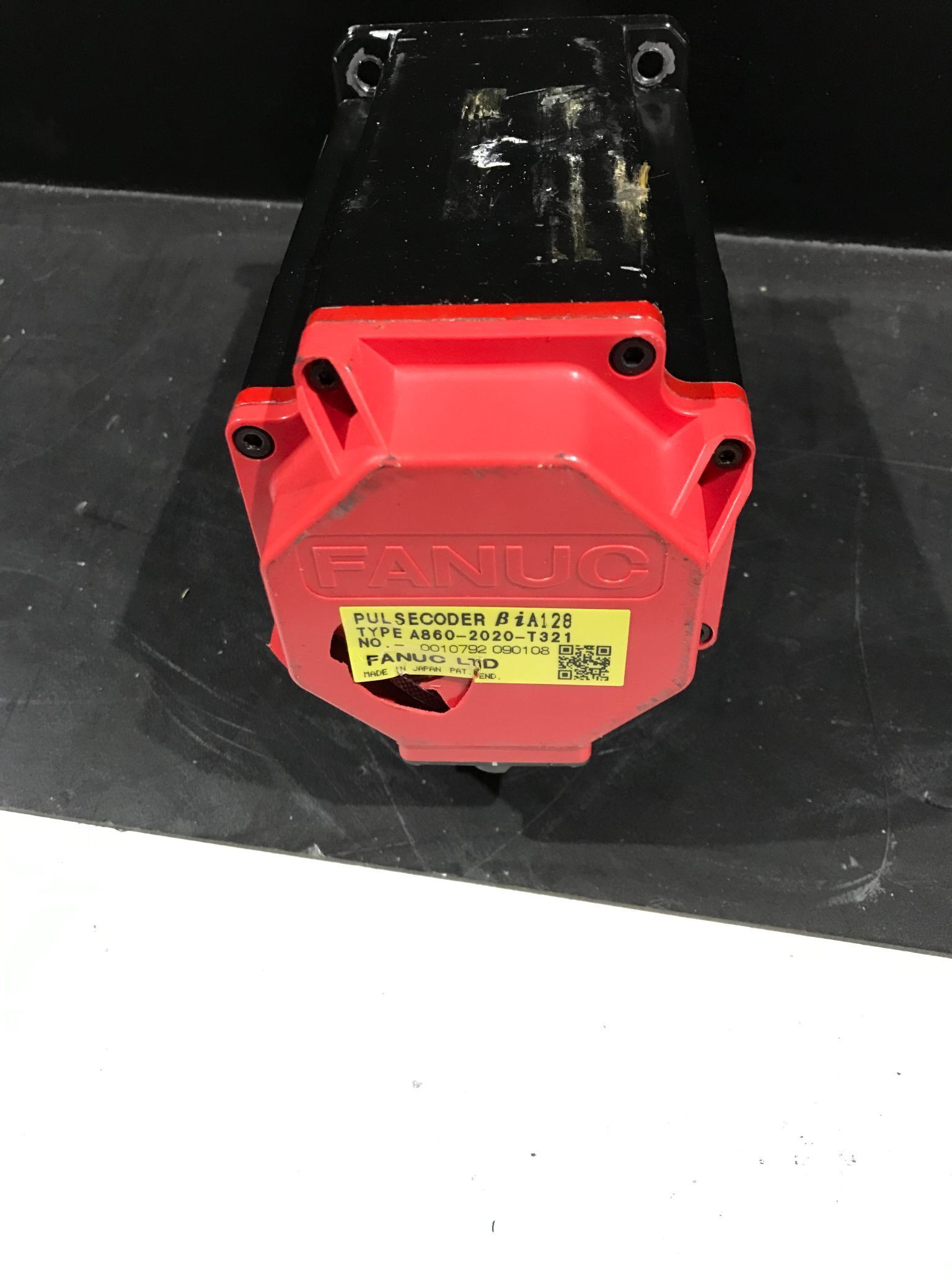 FANUC A06B‑0063‑B203#0100 AC Servo Motor USED 1