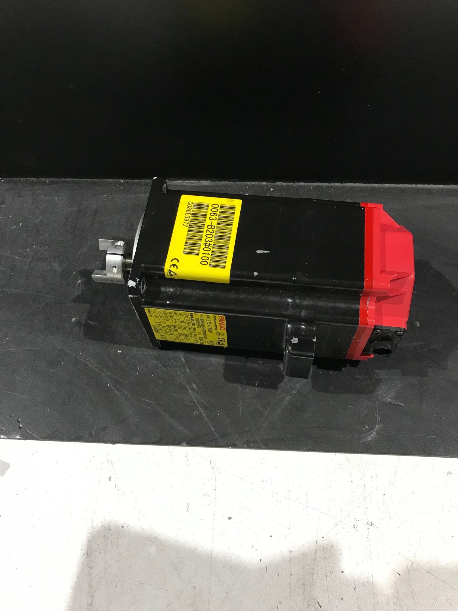 FANUC A06B‑0063‑B203#0100 AC Servo Motor USED 2