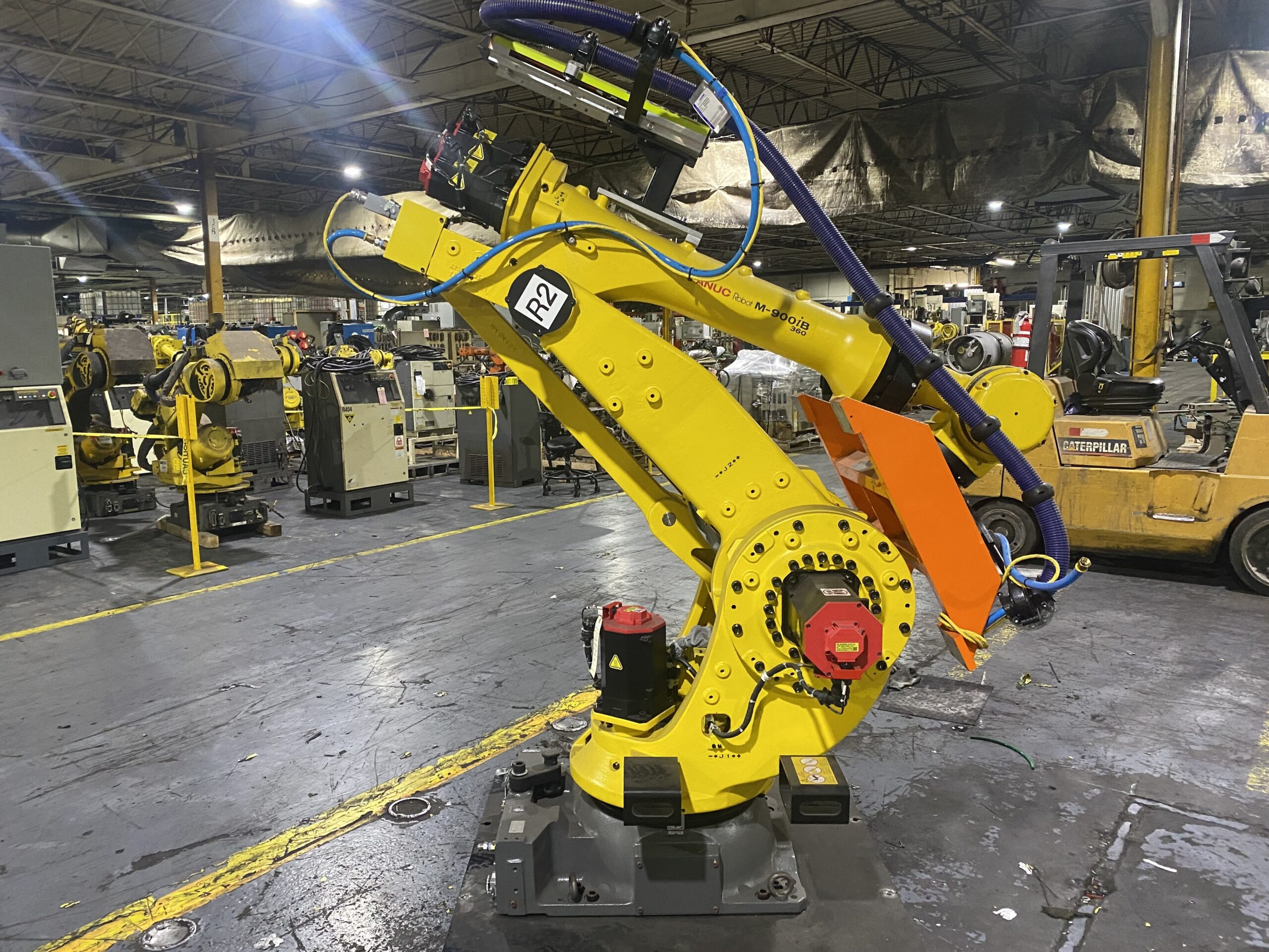 FANUC M‑900iB/360 Robot w/ R‑30iB Plus Controller & LEONI Dress Pack NEW 0