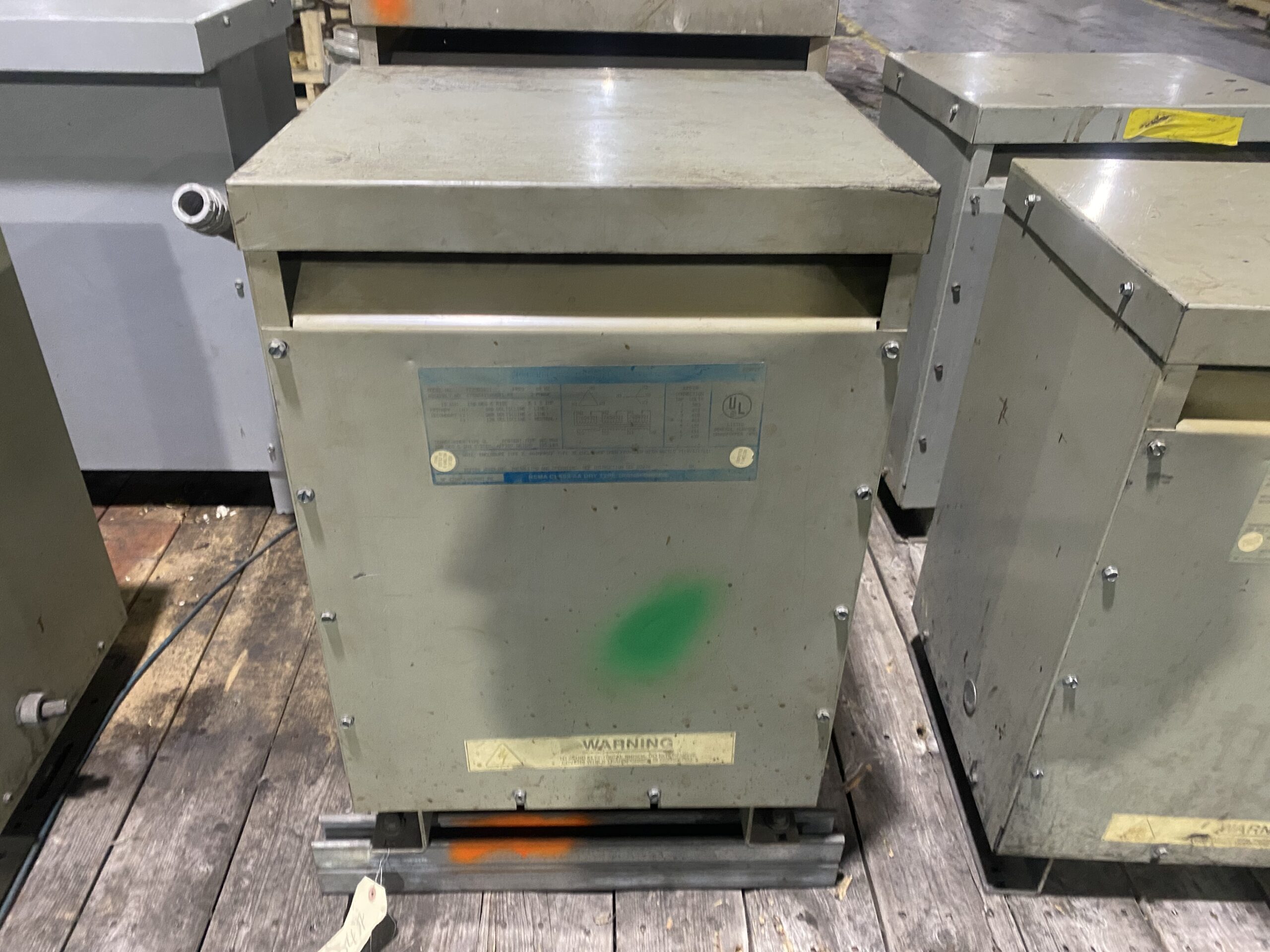 GENERAL ELECTRIC 9T23B3871 15 kVA Dry Type Transformer USED 0