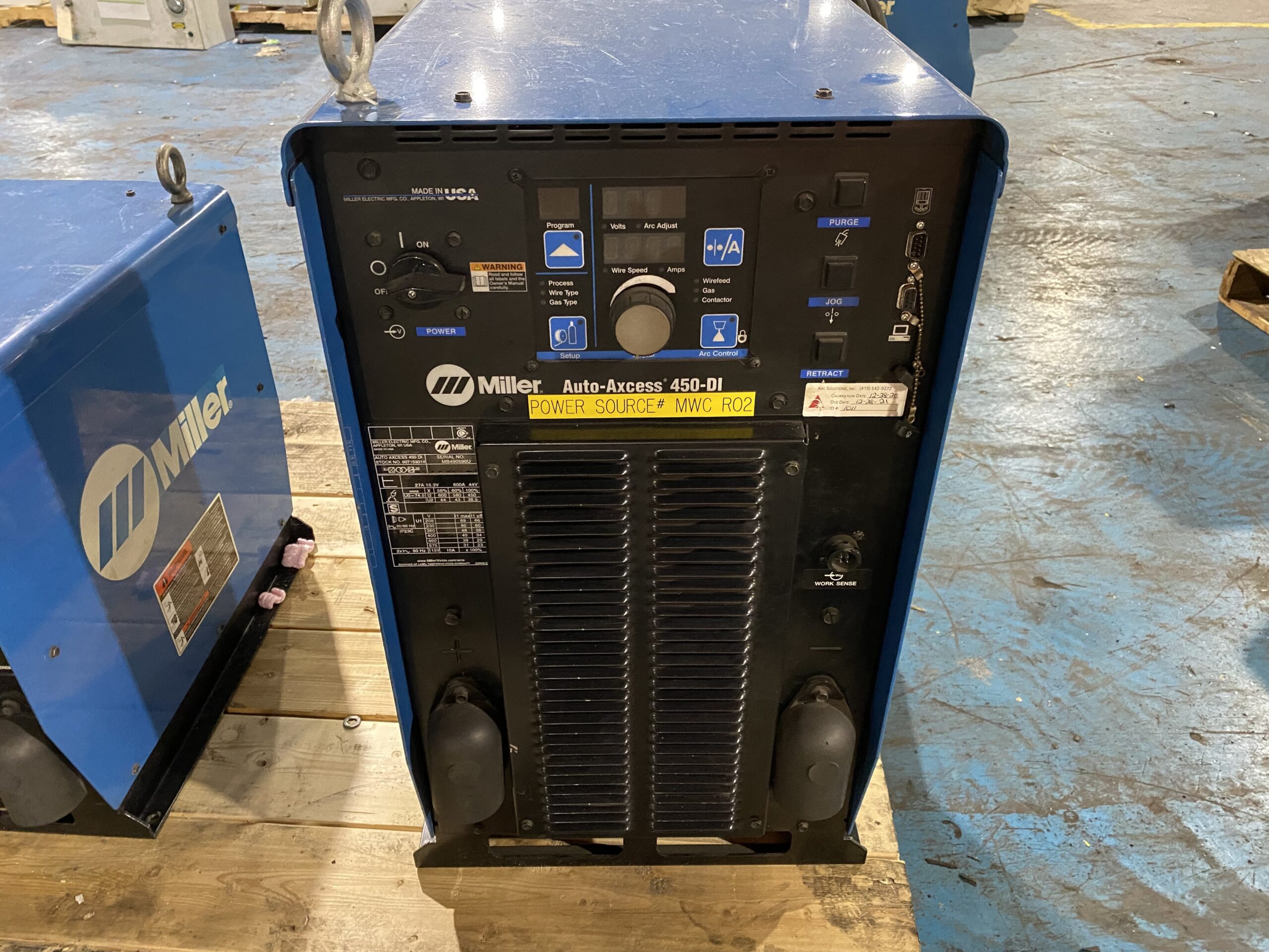 MILLER - AUTO-AXCESS 450-DI Welder USED 0