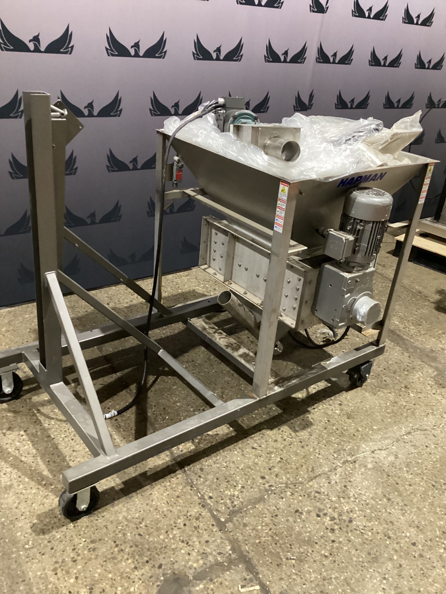 HAPMAN Stainless Steel Lump Breaker/Grinder Food Grade USED 2