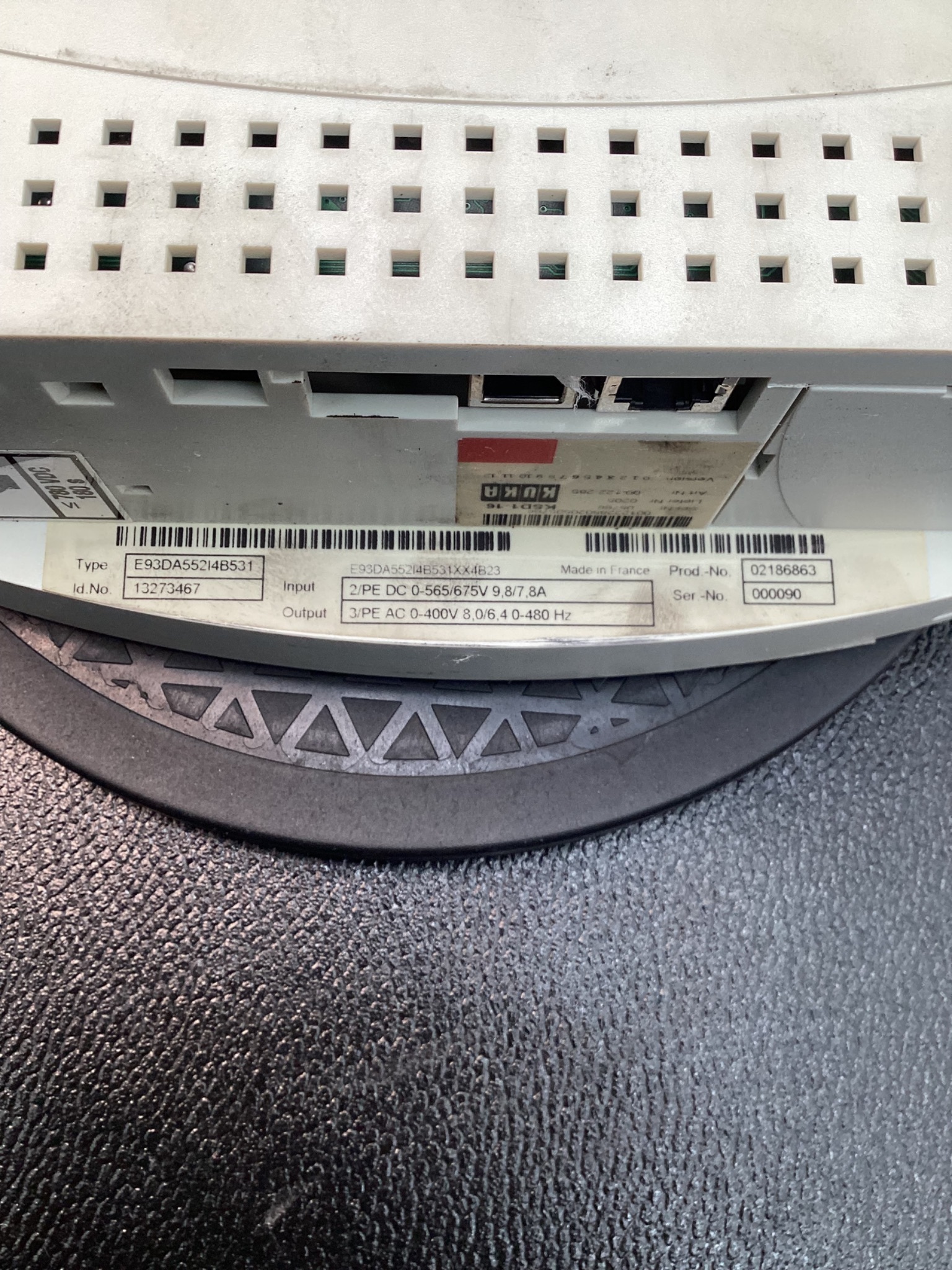 KUKA KSD1‑16 16A V4 Servo Drive USED 10
