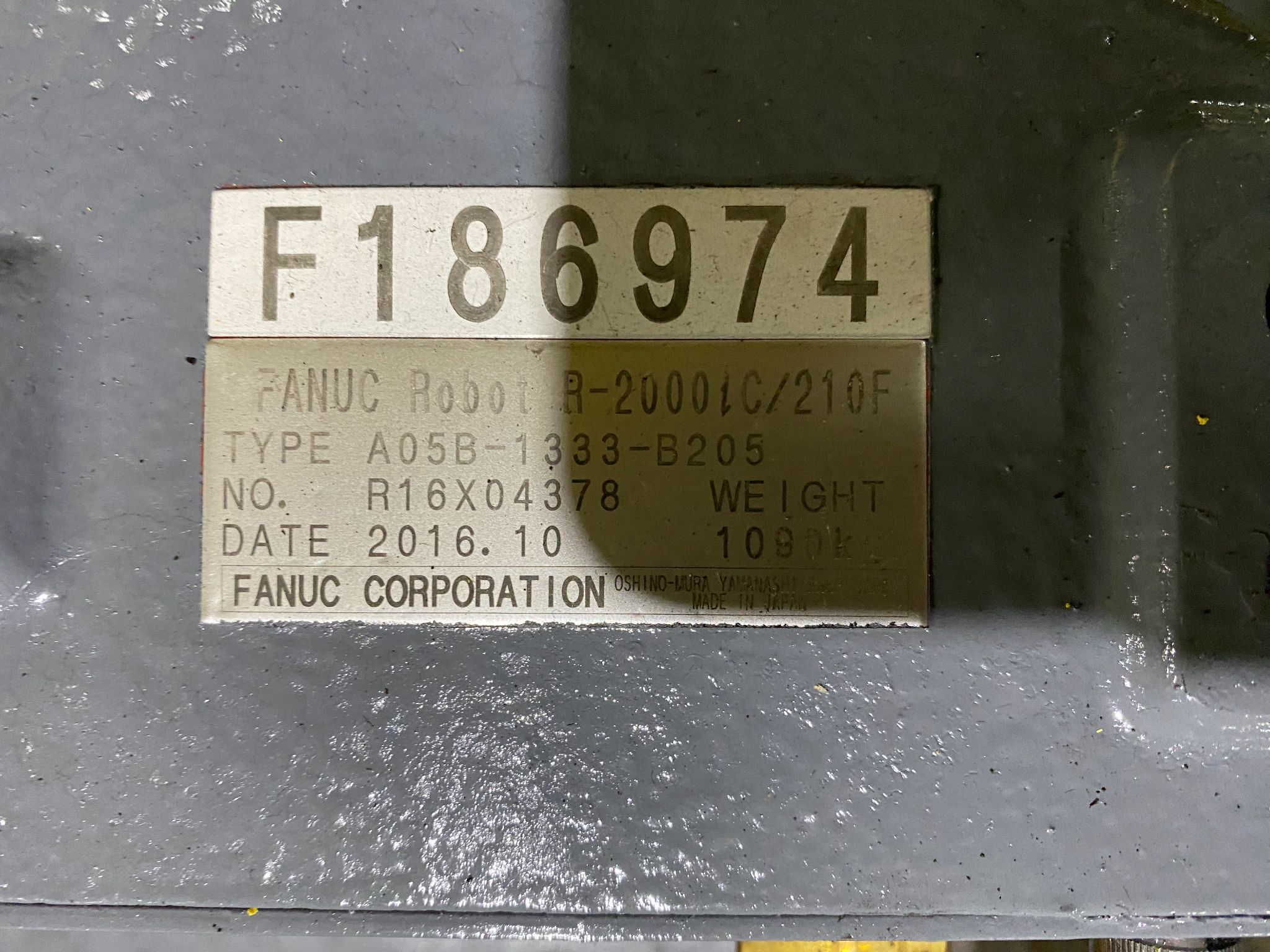 FANUC - R-2000iC/210F w/ R-30iB Controls REFURBISHED 3