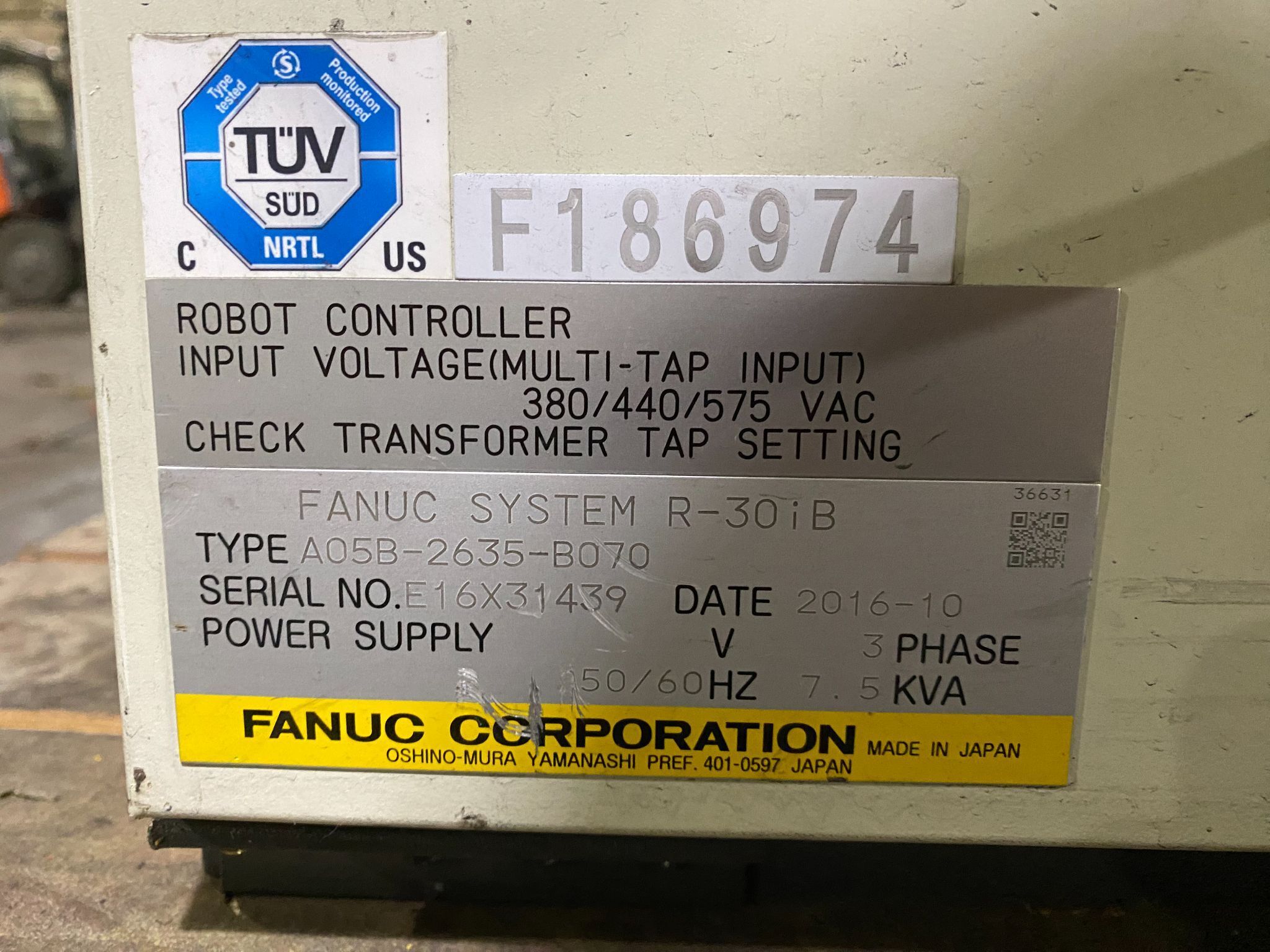 FANUC - R-2000iC/210F w/ R-30iB Controls REFURBISHED 8