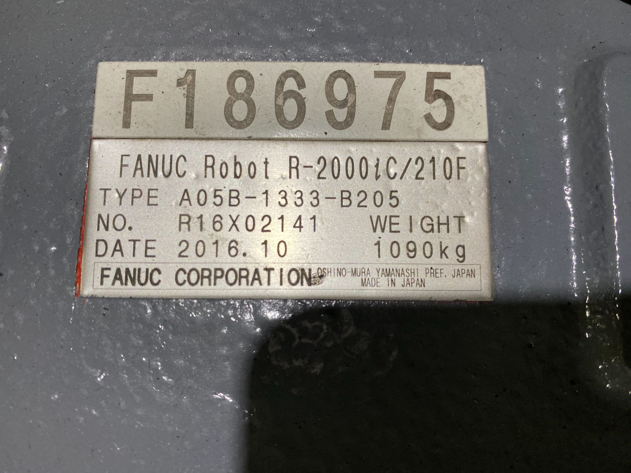FANUC - R-2000iC/210F w/ R-30iB Controls REFURBISHED 3