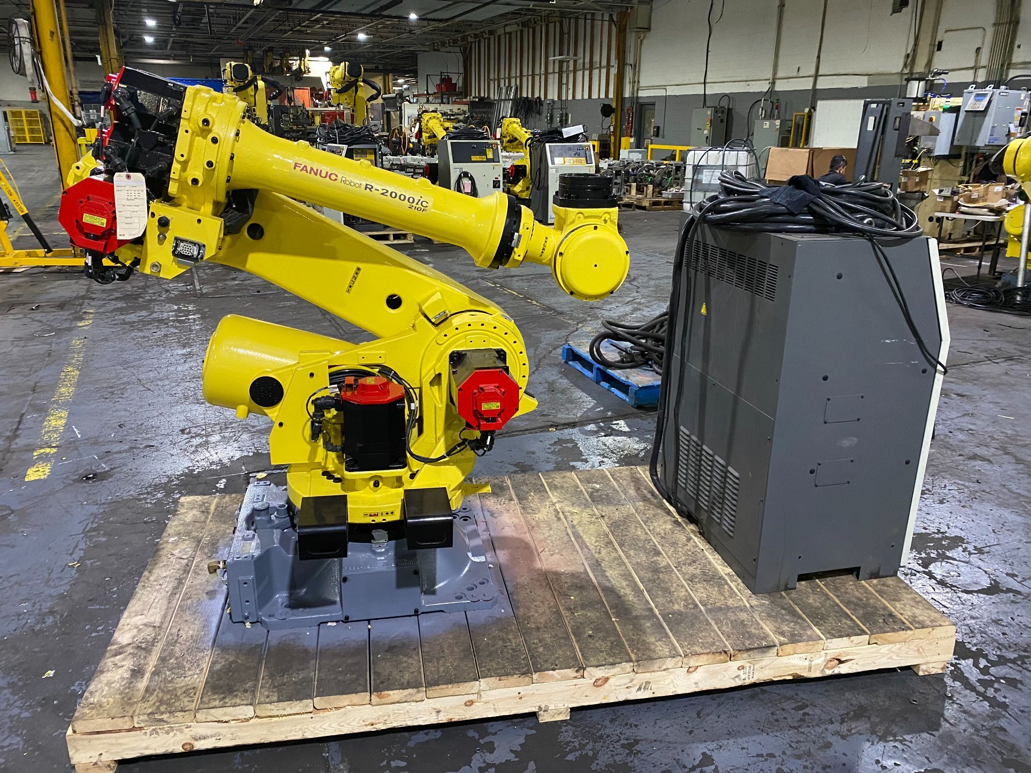 FANUC R-2000iC/210F w/ R-30iB Controls PARTS ONLY - REFURBISHED See Description 6