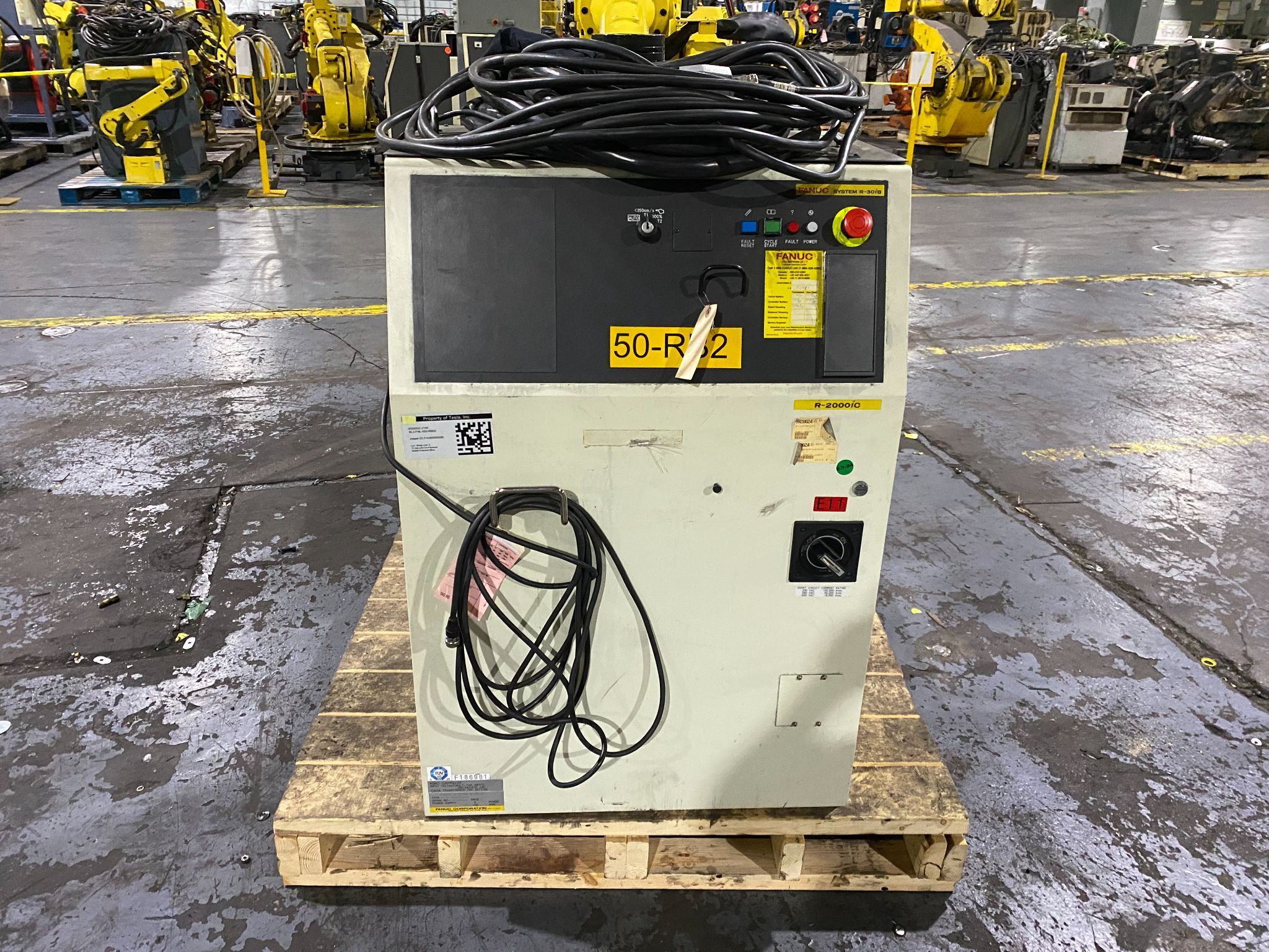 FANUC R-2000iC/210F w/ R-30iB Controls PARTS ONLY - REFURBISHED See Description 4