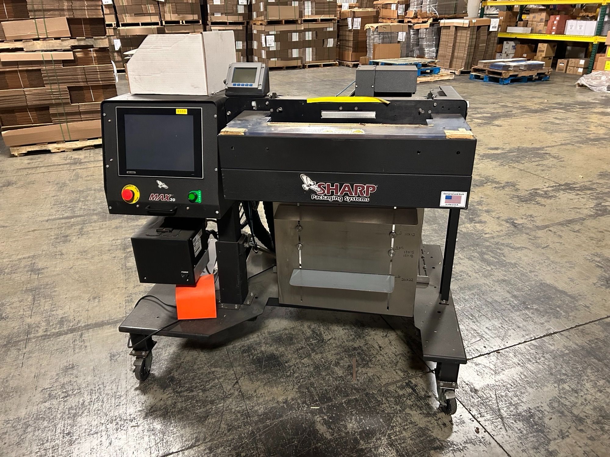 SHARP MAX 20 - 16B CONTINUOUS ROLL BAGGER SYSTEM 3