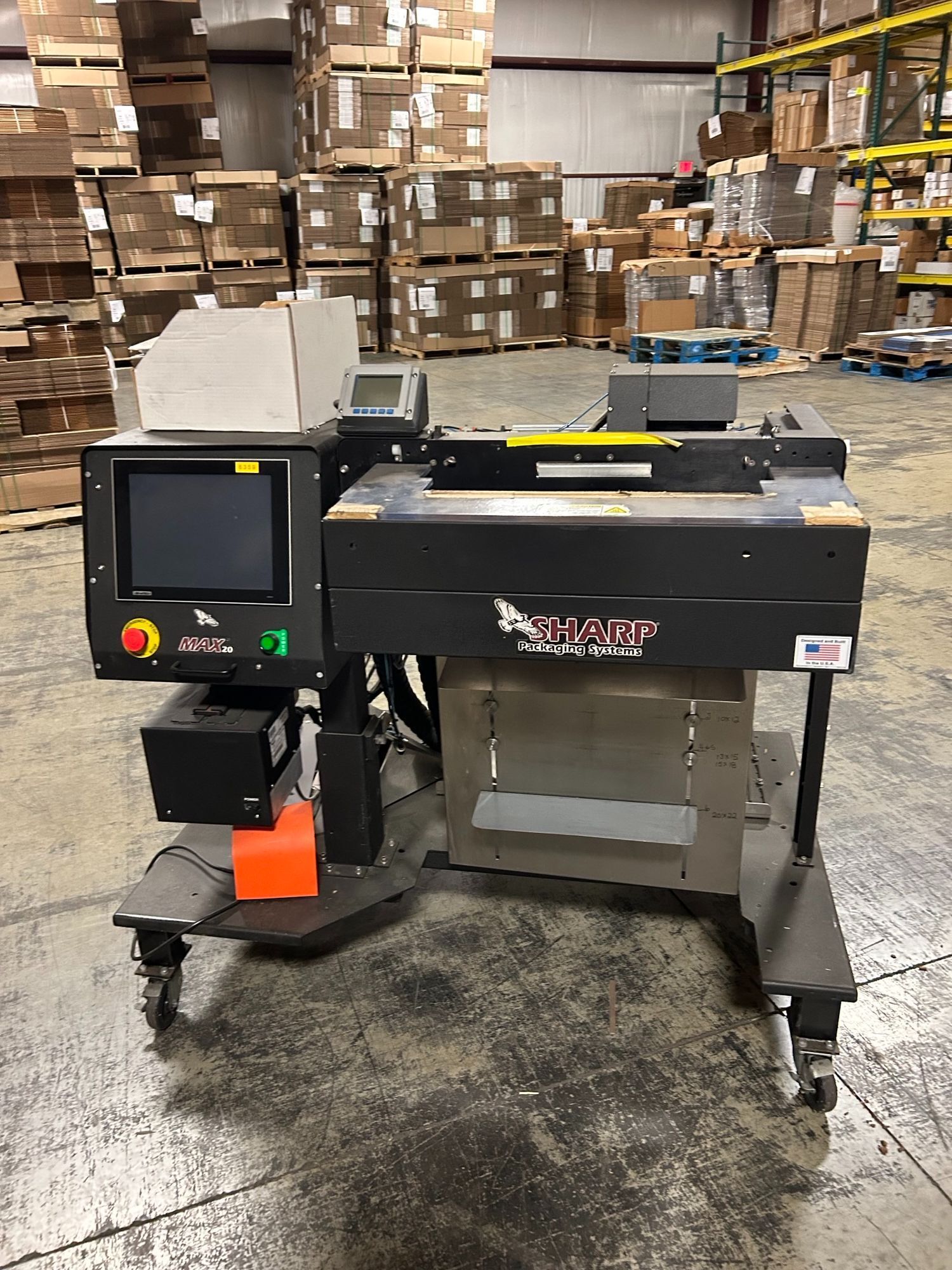 SHARP MAX 20 - 16B CONTINUOUS ROLL BAGGER SYSTEM 5