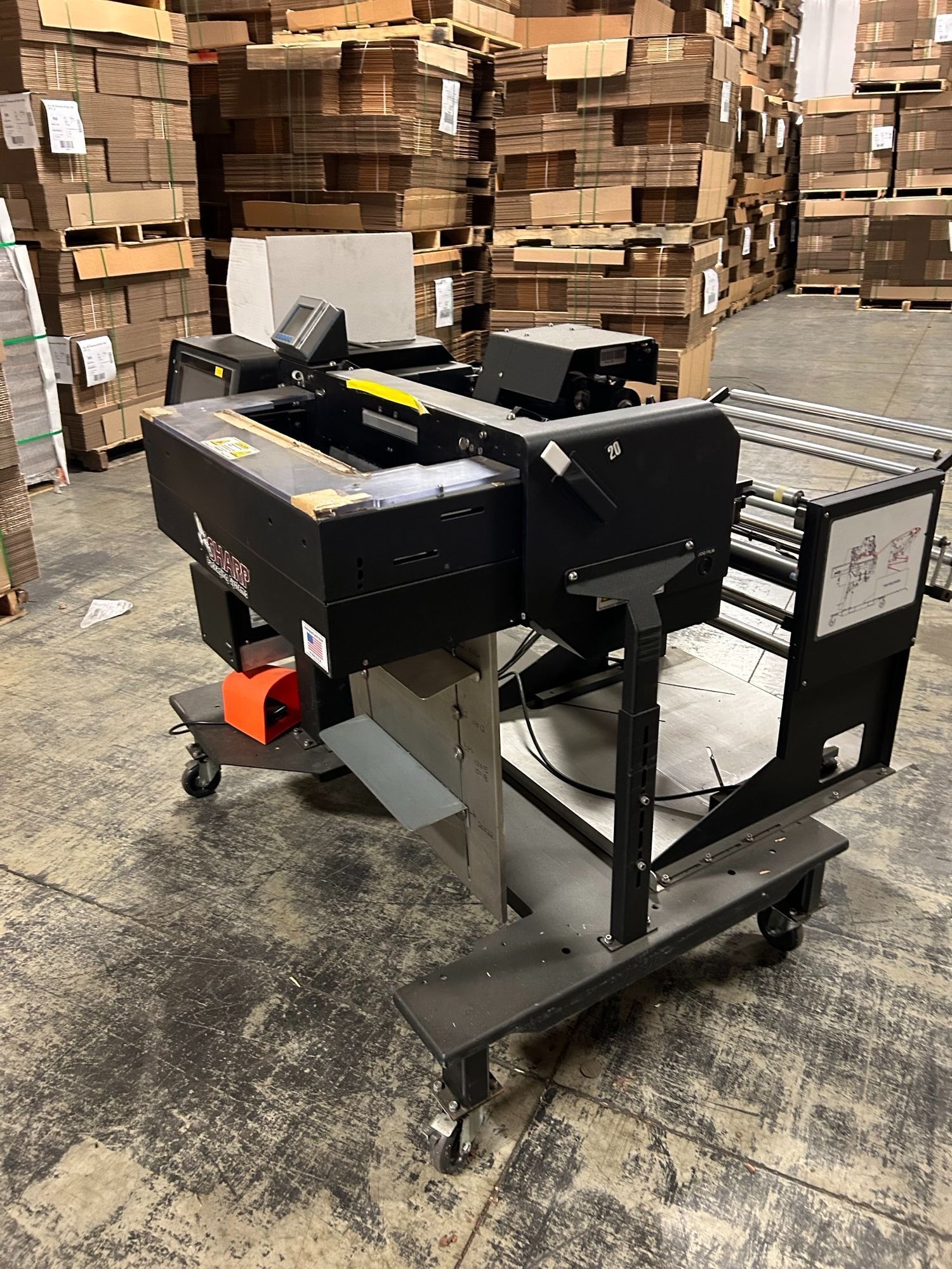 SHARP MAX 20 - 16B CONTINUOUS ROLL BAGGER SYSTEM 2