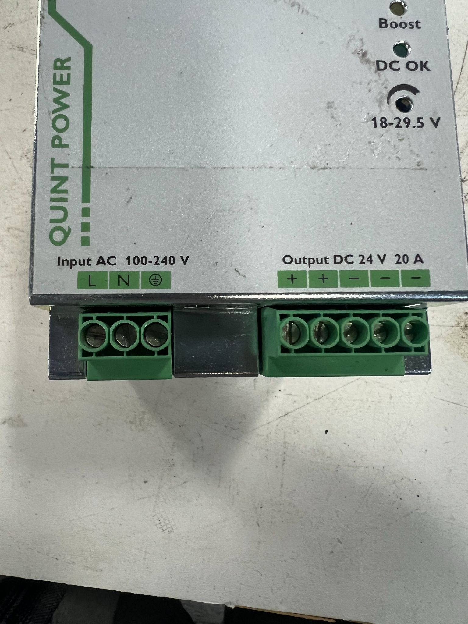 PHOENIX CONTACT QUINT‑PS/1AC/24DC/20 Power Supply USED 1