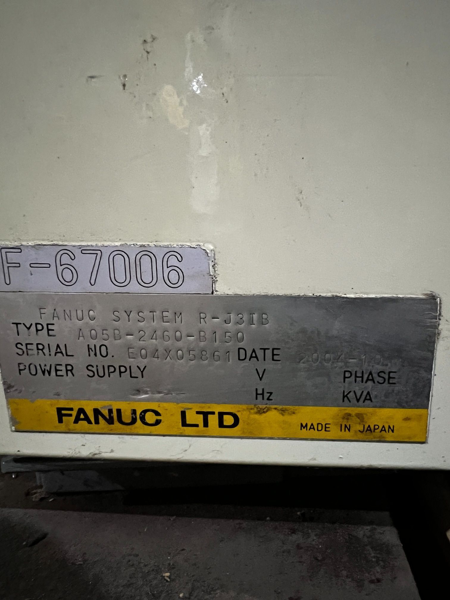 FANUC R-J3iB Controller for ArcMate 100iB USED 4