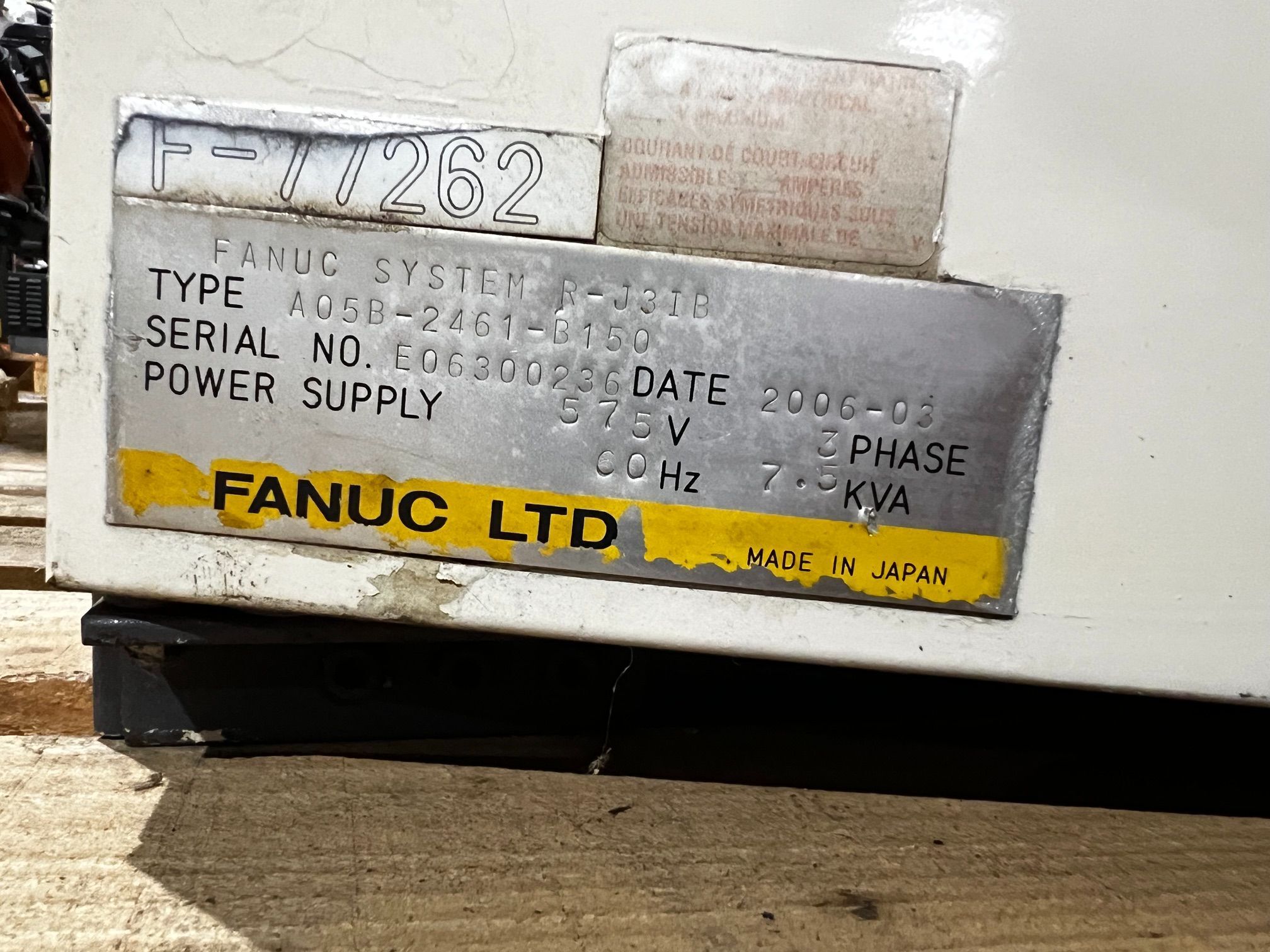 FANUC R-J3iB Controller for ArcMate 120iB PARTS ONLY 5