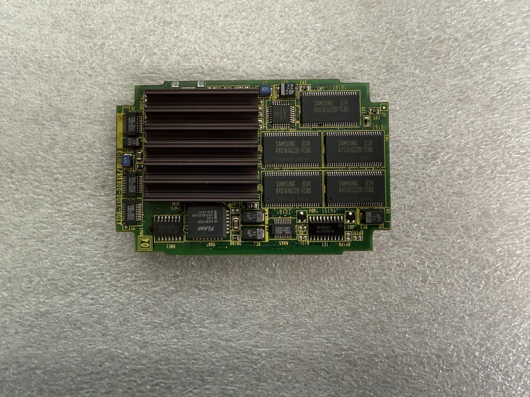 FANUC A20B-3300-0085/03B PCB - 16MB DRAM CPU Module USED 0