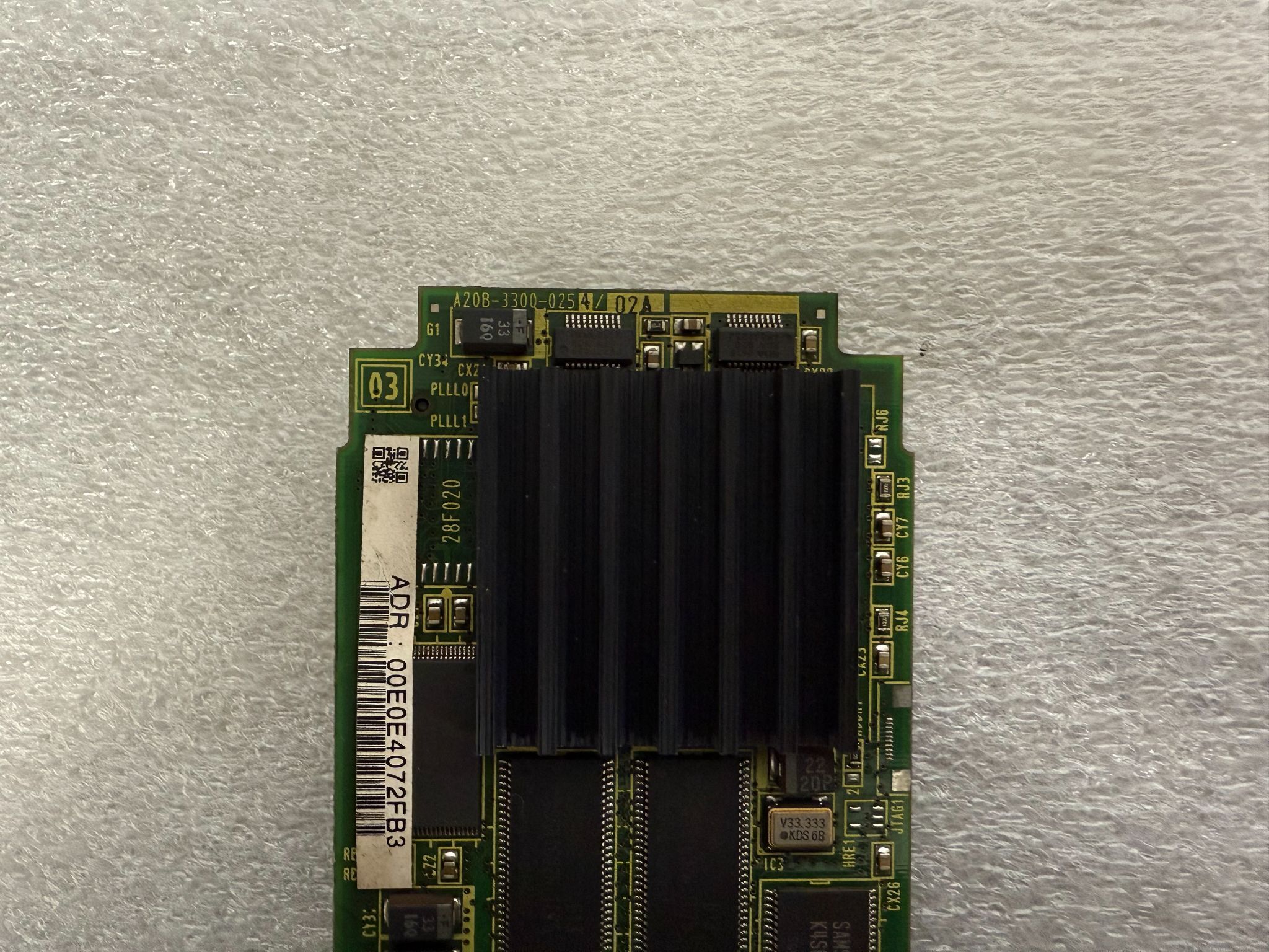 FANUC A20B-3300-0254/02A PCB - 32MB SDRAM CPU Module USED 1