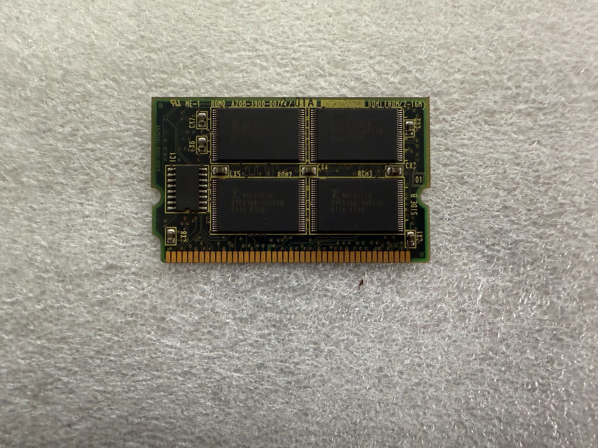 FANUC A20B-3900-0072/01A PCB - 8MB Memory Module USED 0