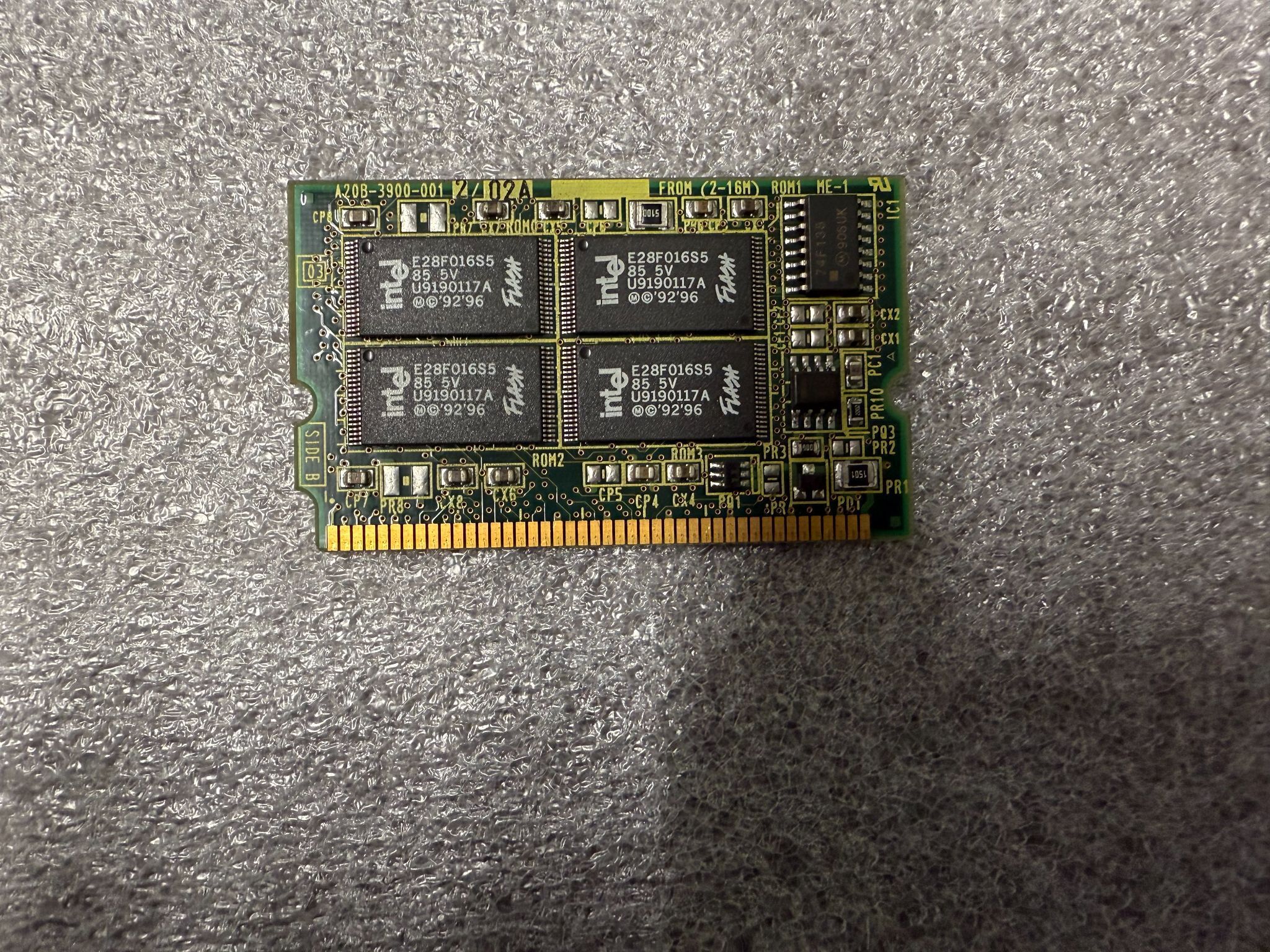 FANUC A20B-3900-0012/02A PCB - 8MB FROM DIMM Memory Module USED 0