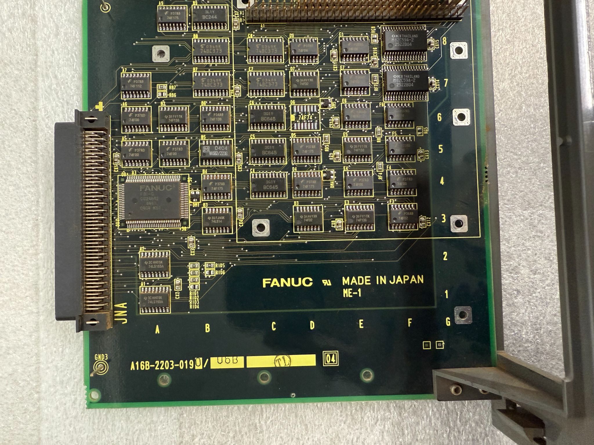 FANUC A16B-2203-0190 /06B PCB - DeviceNet PC104 Interface Module USED 1