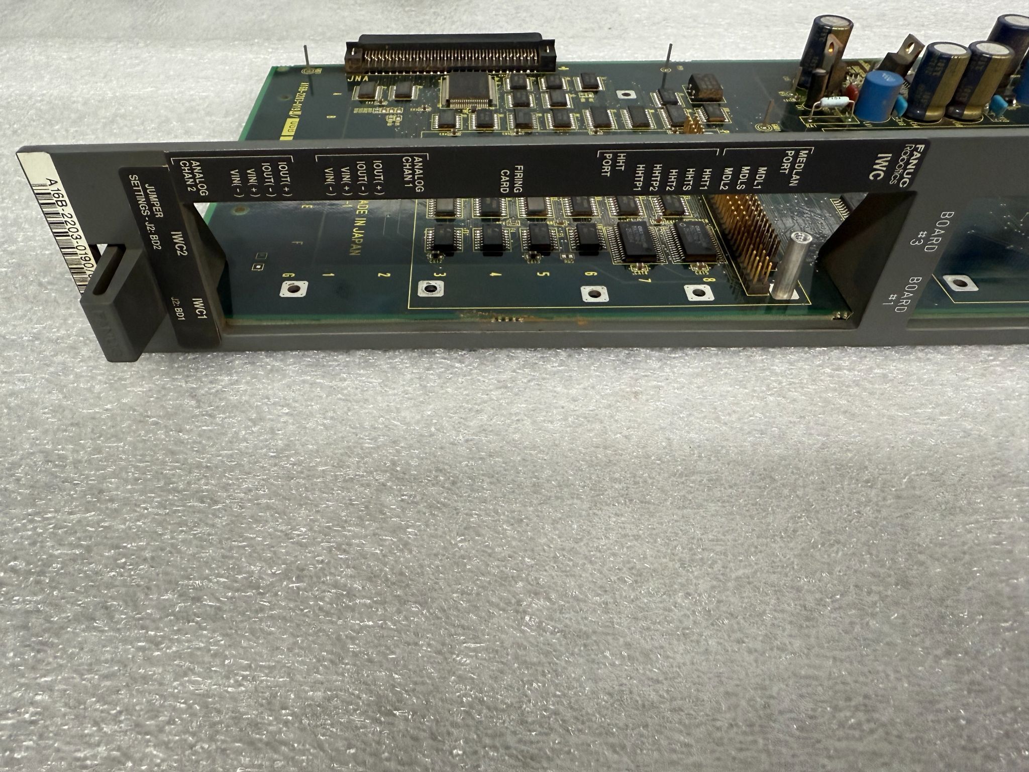 FANUC A16B-2203-0190 /06B PCB - DeviceNet PC104 Interface Module USED 4