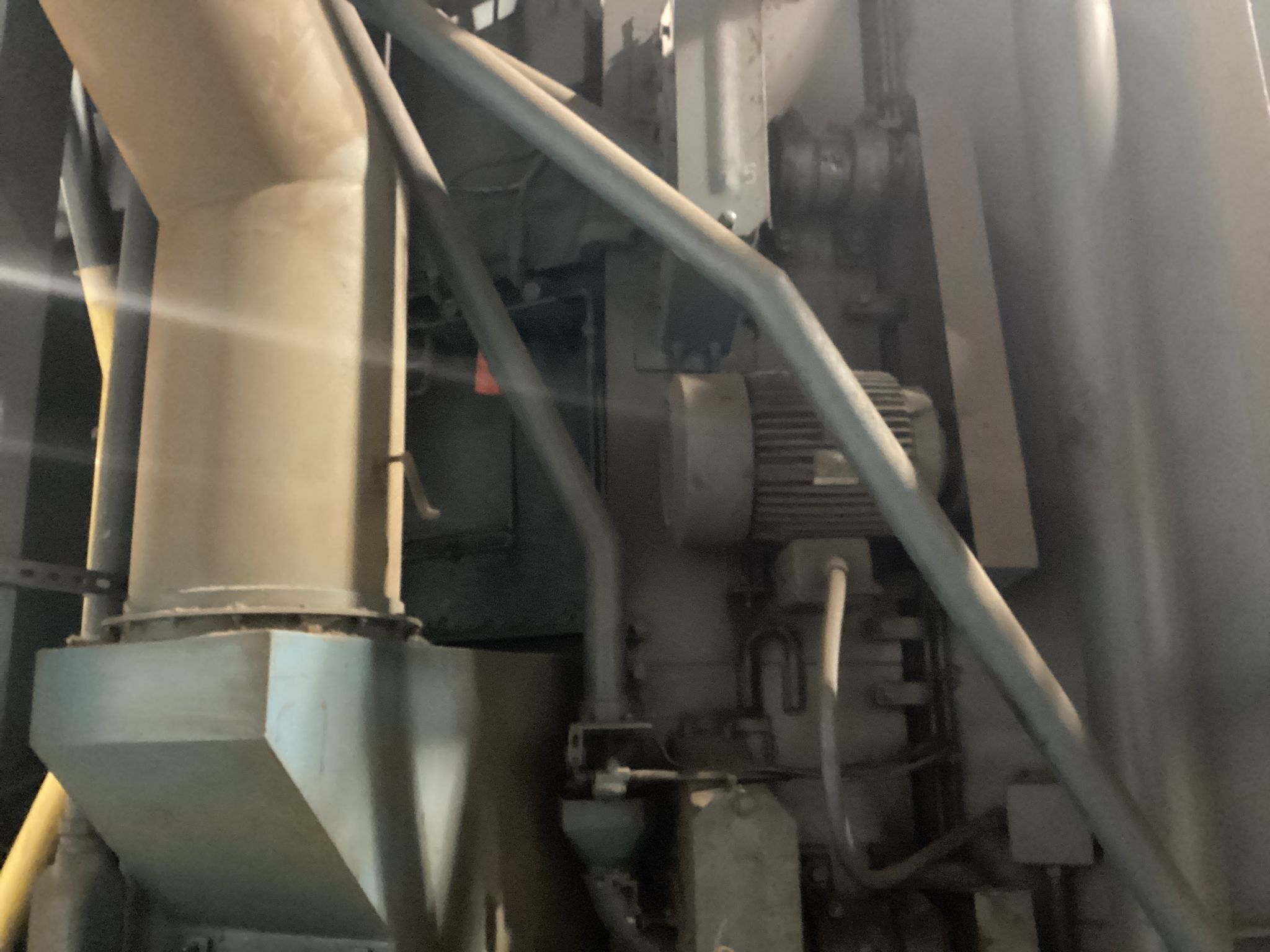 1968 Wheelabrator Vertical Plate & Structural Blast Cleaning Machine; USED 16