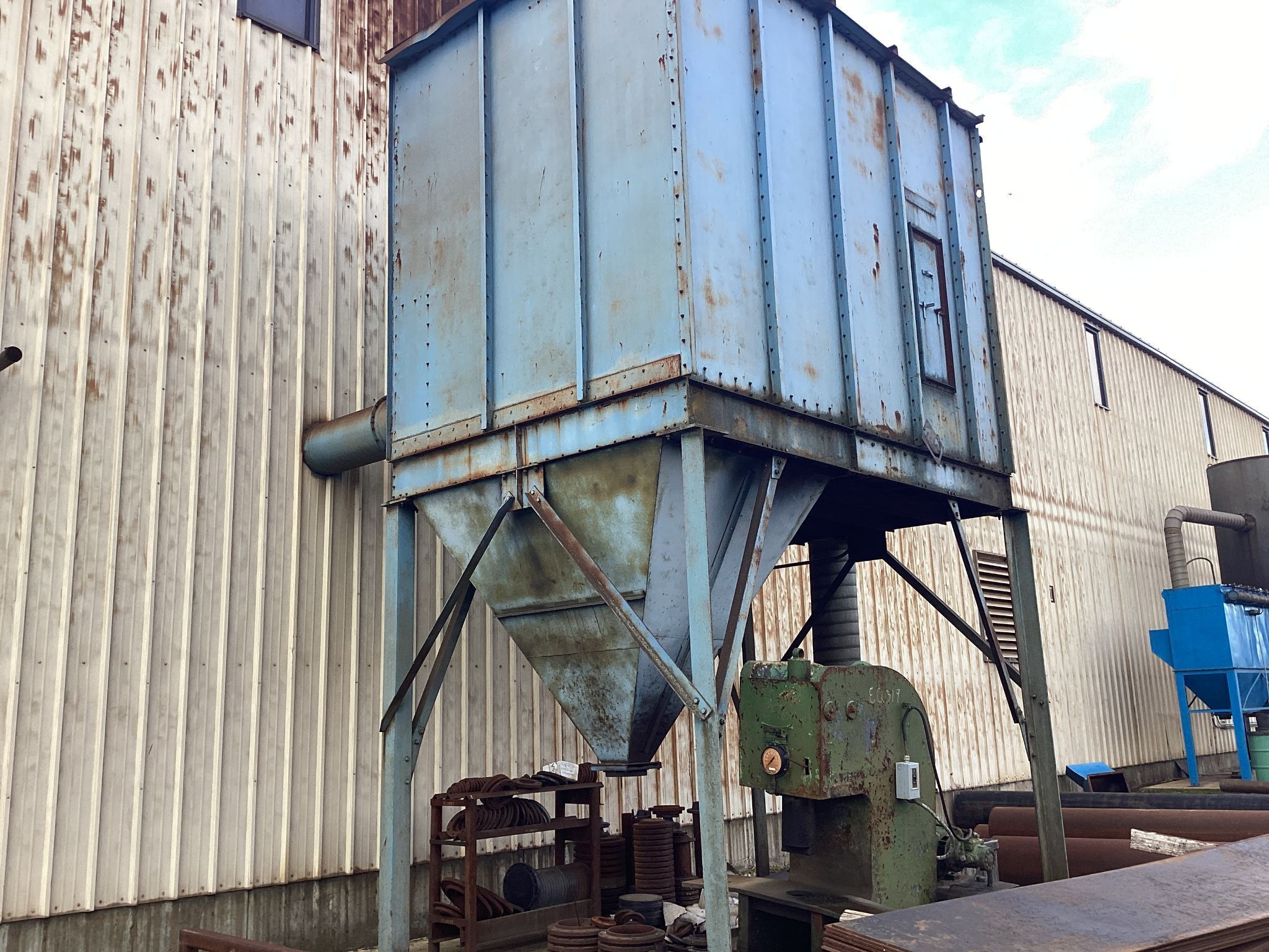 1968 Wheelabrator Vertical Plate & Structural Blast Cleaning Machine; USED 3