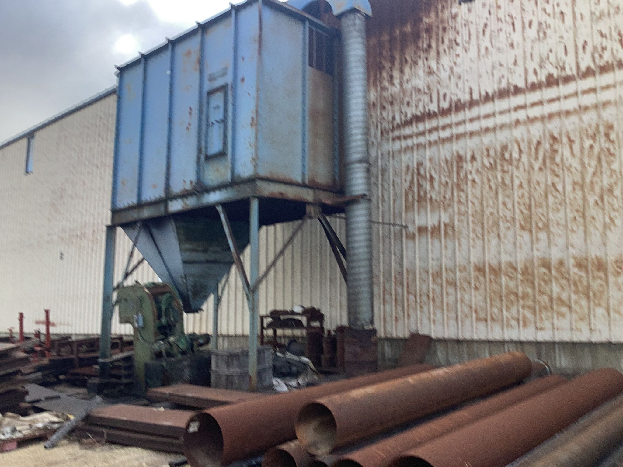 1968 Wheelabrator Vertical Plate & Structural Blast Cleaning Machine; USED 5