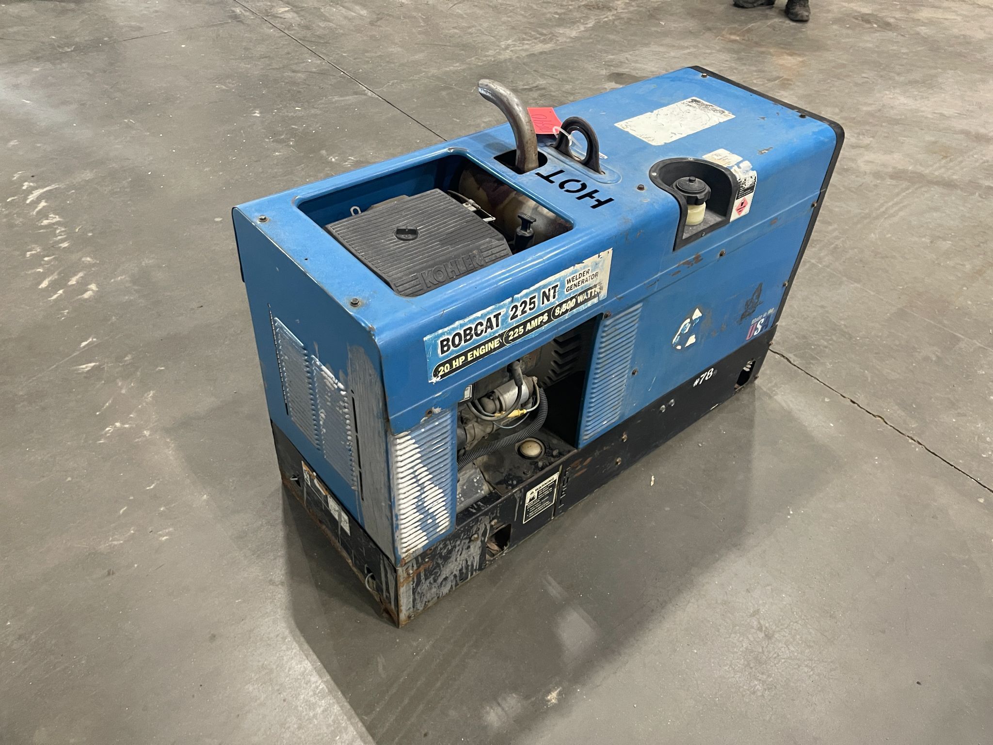 MILLER BOBCAT 225NT WELDER GENERATOR 11,000 WATTS (PARTS ONLY) 2