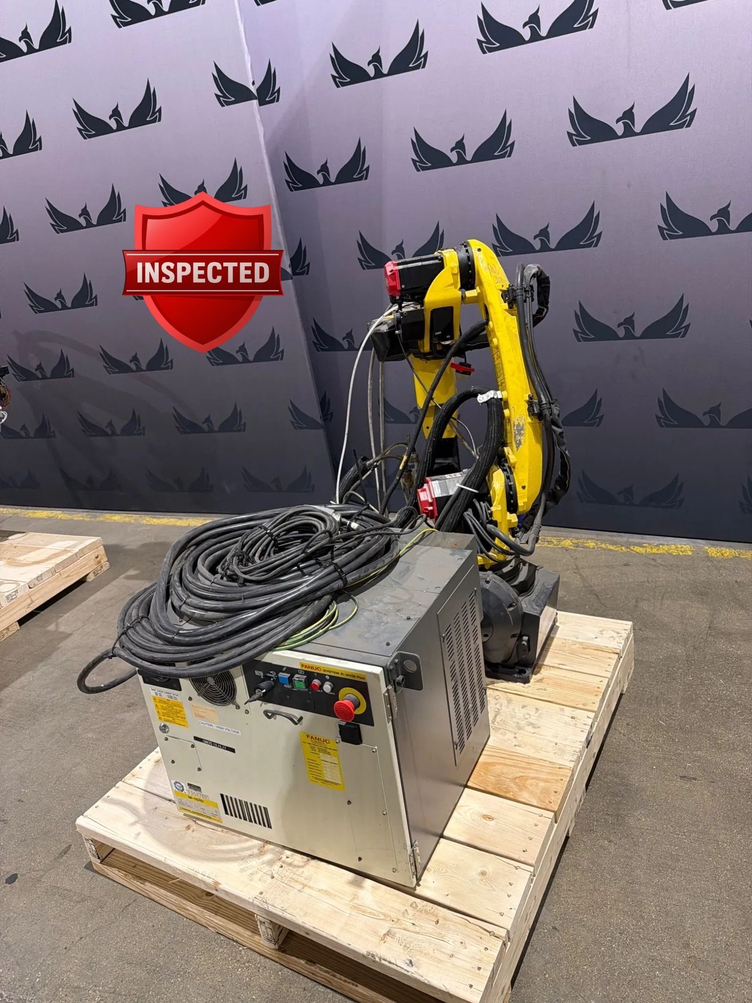 FANUC M‑10iD/12 Complete w/ R‑30iB Plus Controller USED - Missing Pendant 3
