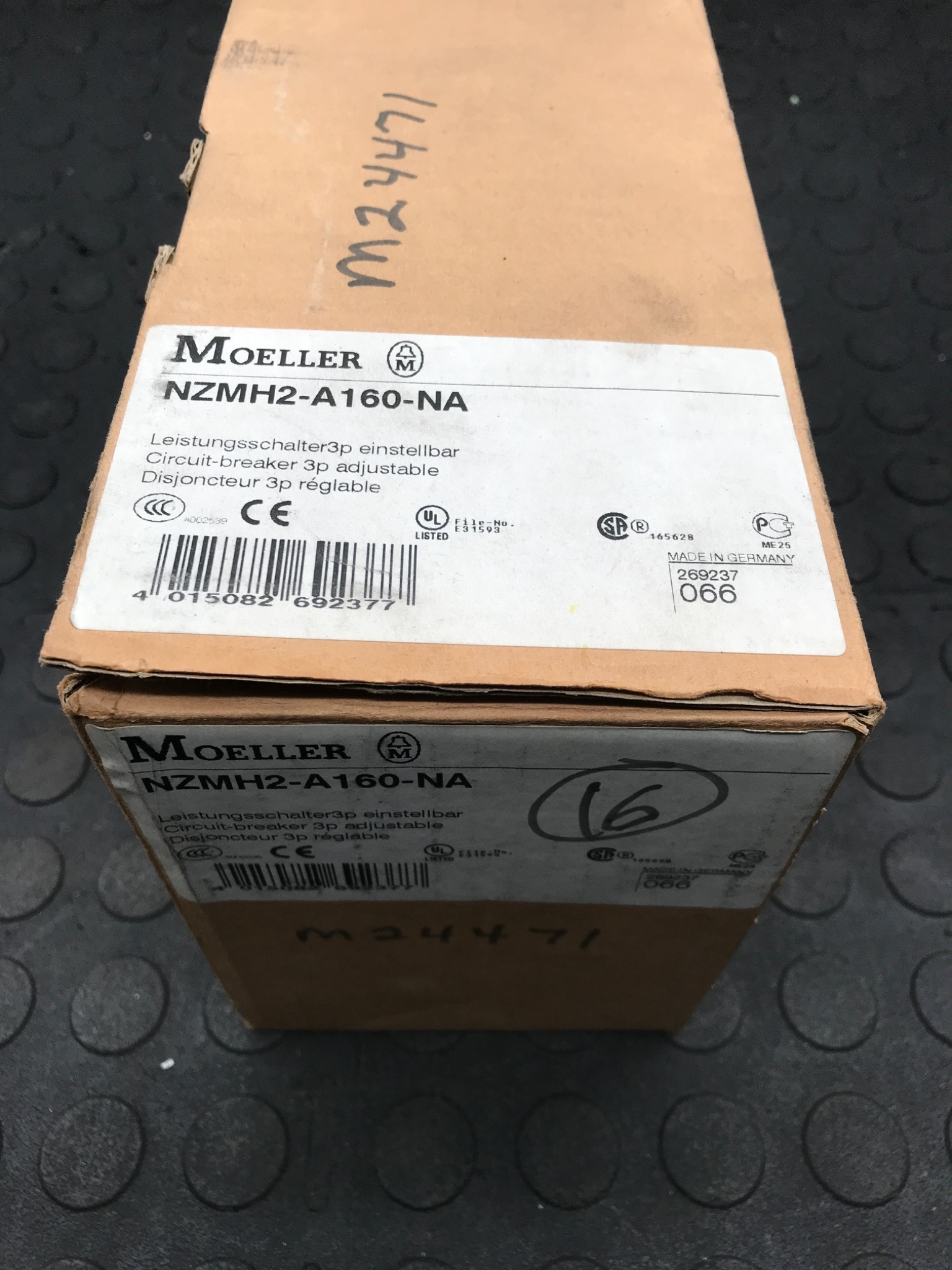 MOELLER NZMH2‑A160‑NA Molded Case Circuit Breaker NEW 2