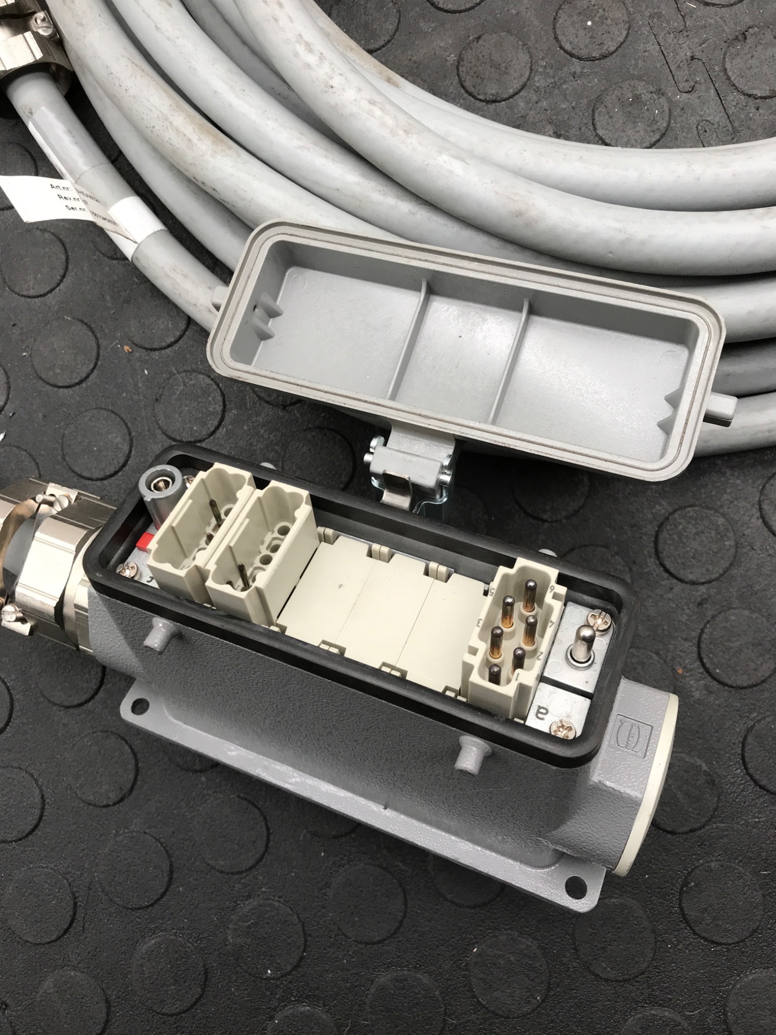 ABB 3HEA802403‑008 Industrial Drive / Feedback Cable USED 2