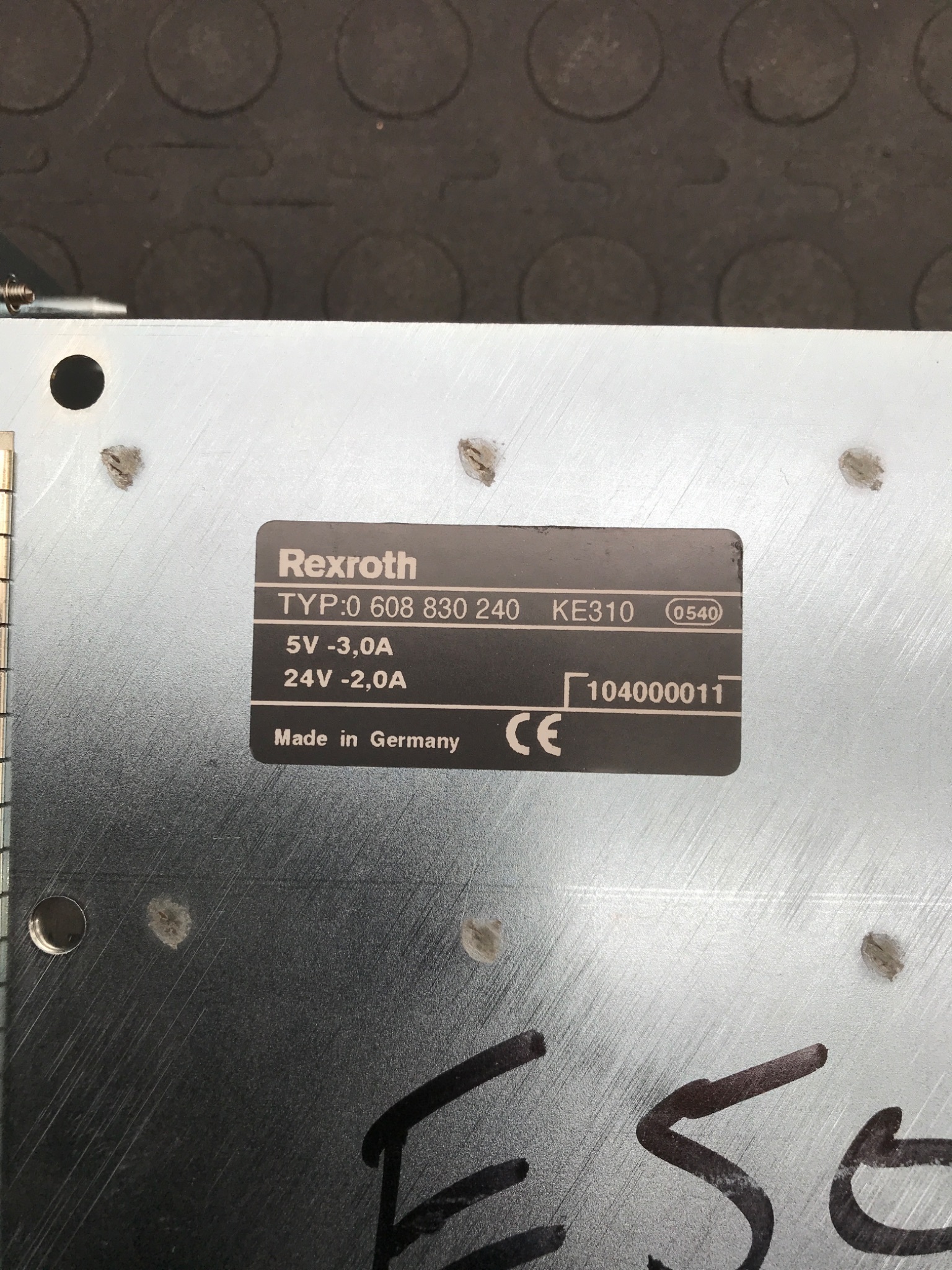REXROTH 0 608 830 240 KE310 Control Interface Module USED 3