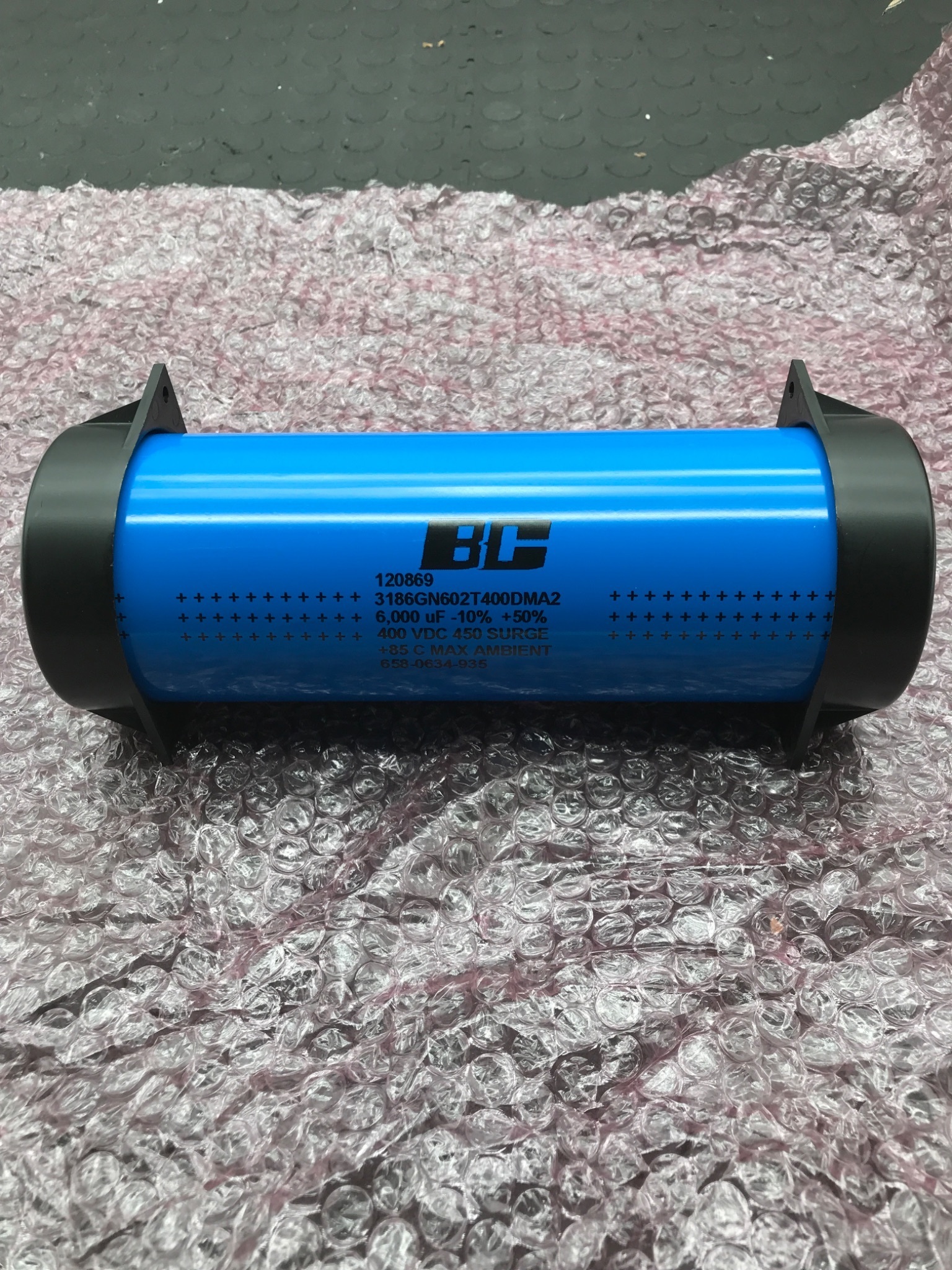BC COMPONENTS 3186GN602T400DMA2 DC Bus Capacitor NEW 0
