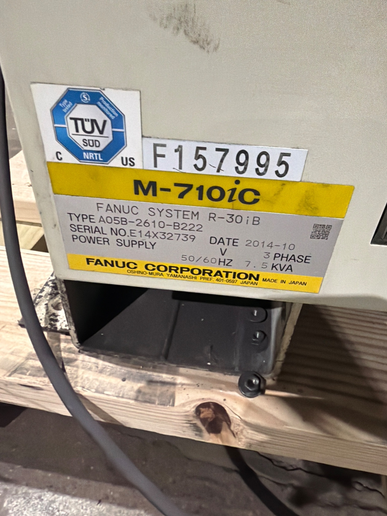 FANUC M-710iC/50 Robot Complete w/ R-30IB Controller USED 4