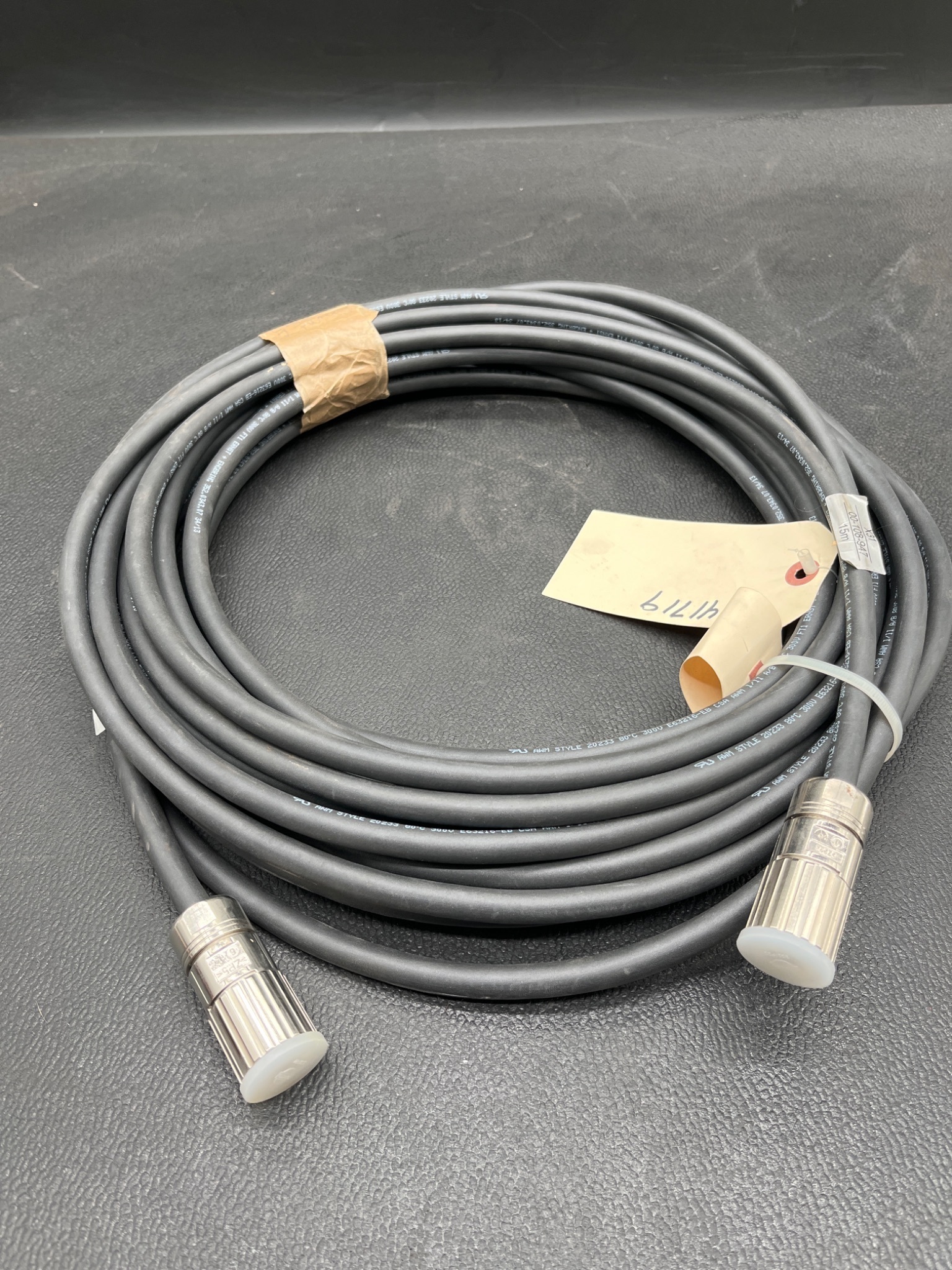 KUKA 00-108-947 X21 Robot Cable 15m USED 0