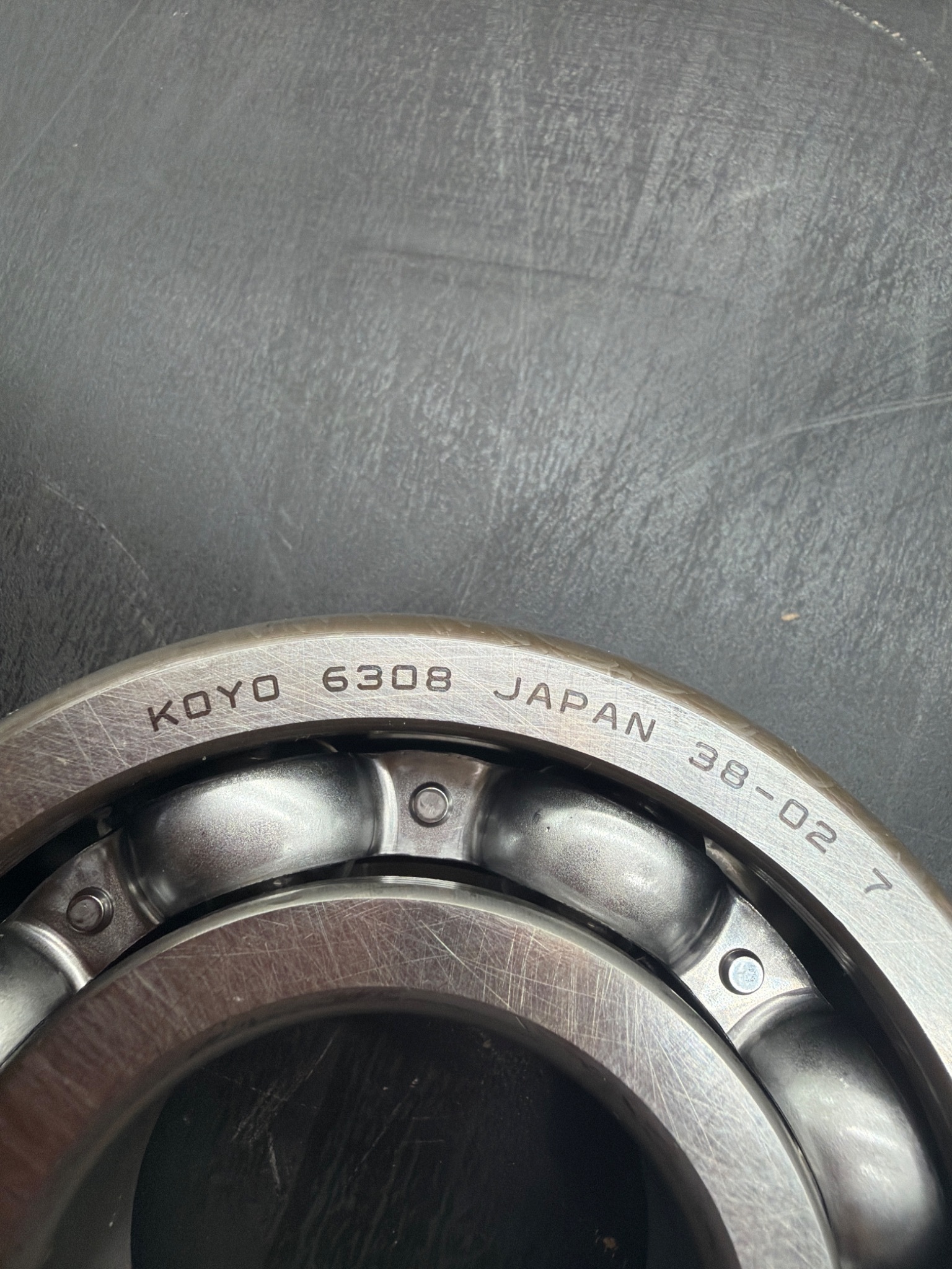 KOYO 6308 Deep Groove Ball Bearing USED 3