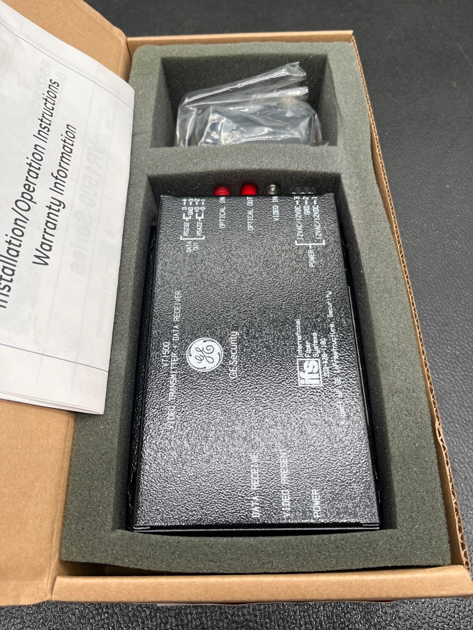 GENERAL ELECTRIC VT1500 Trip Saver Motor Protection Relay NEW 2