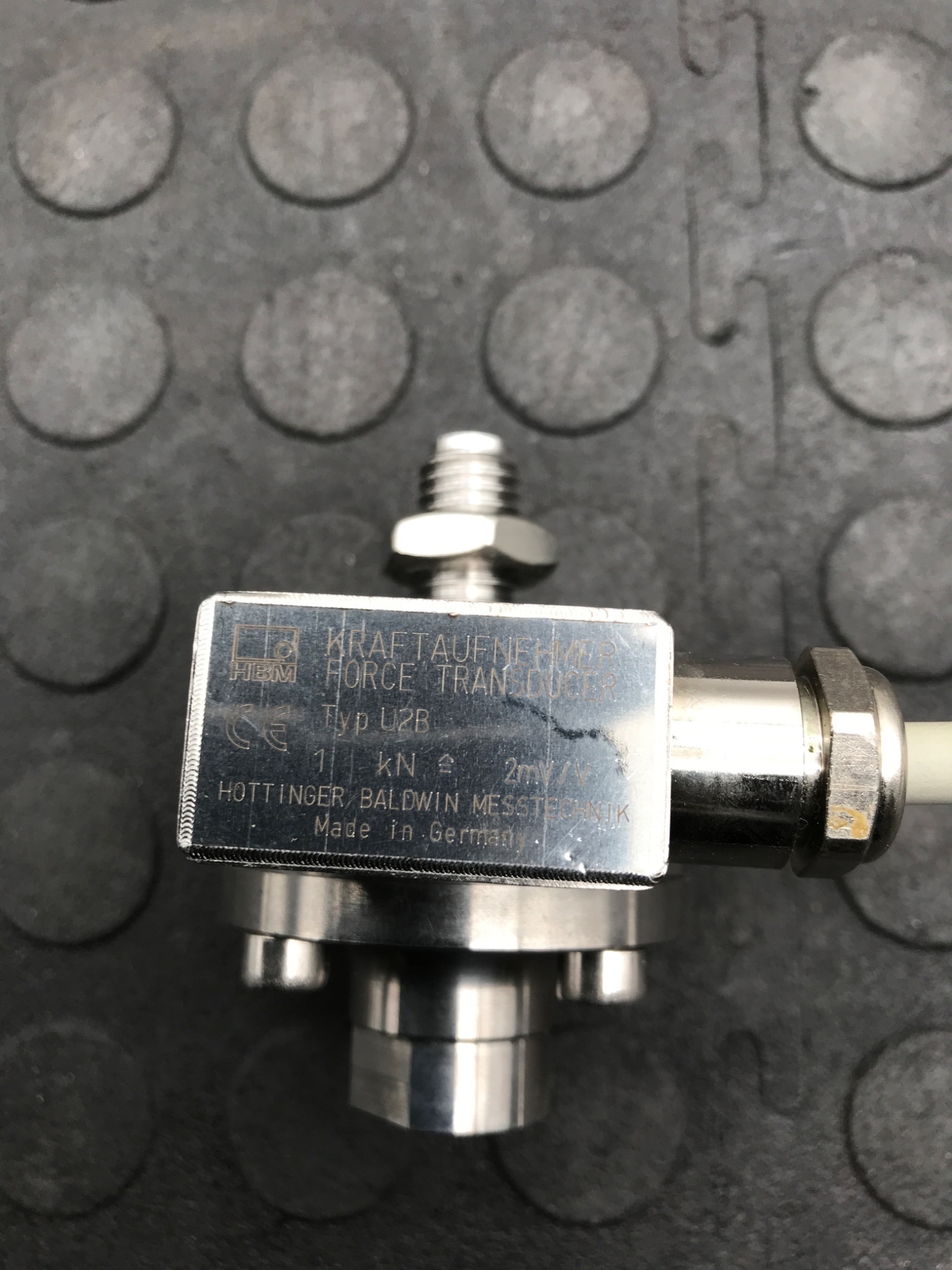 HBM U2B 1kN Force Transducer USED 1