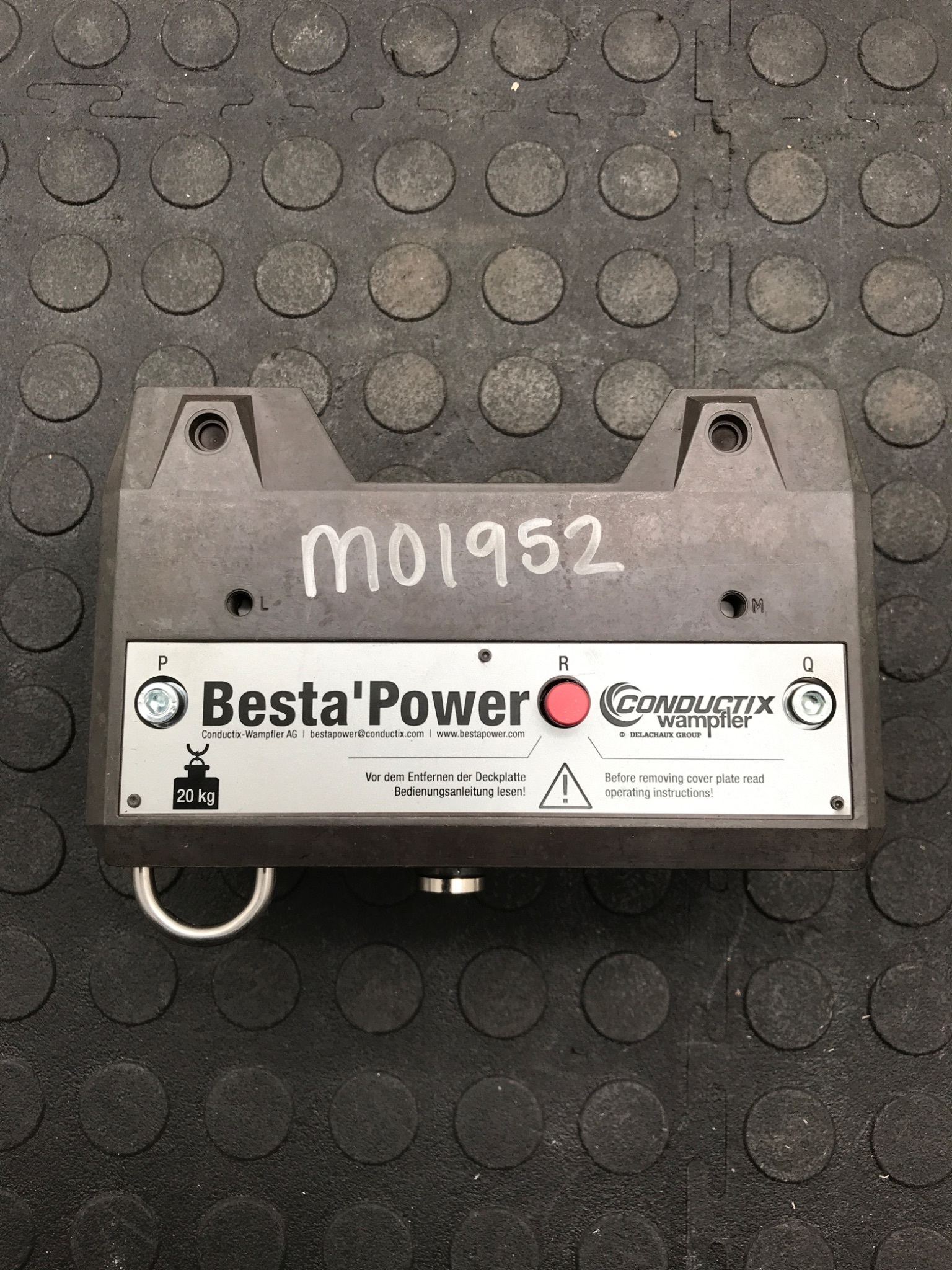 CONDUCTIX‑WAMPFLER 04878 BestaPower Current Collector USED 0