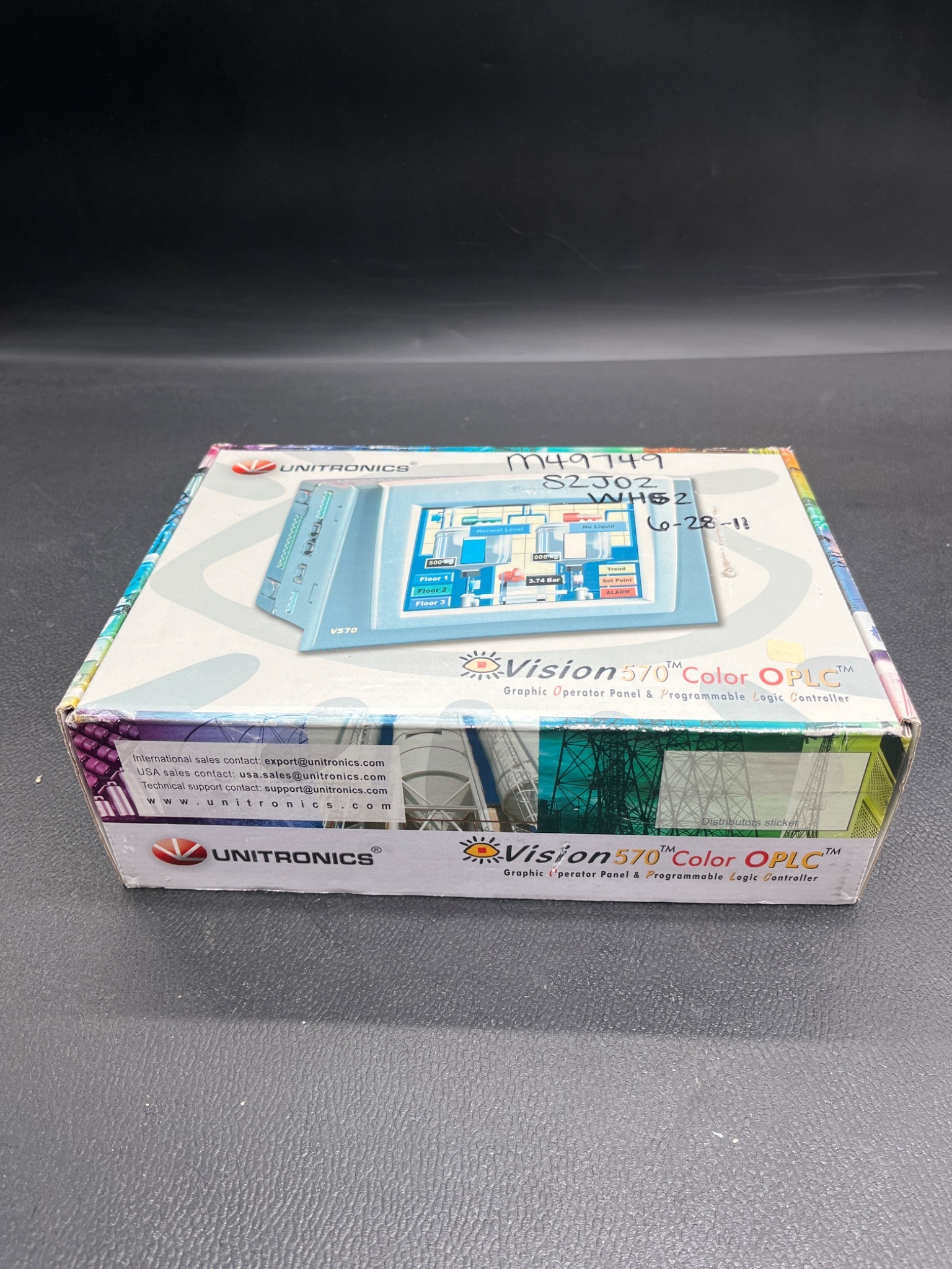 UNITRONICS V570‑57‑T40B Vision 570 Color OPLC NEW 0