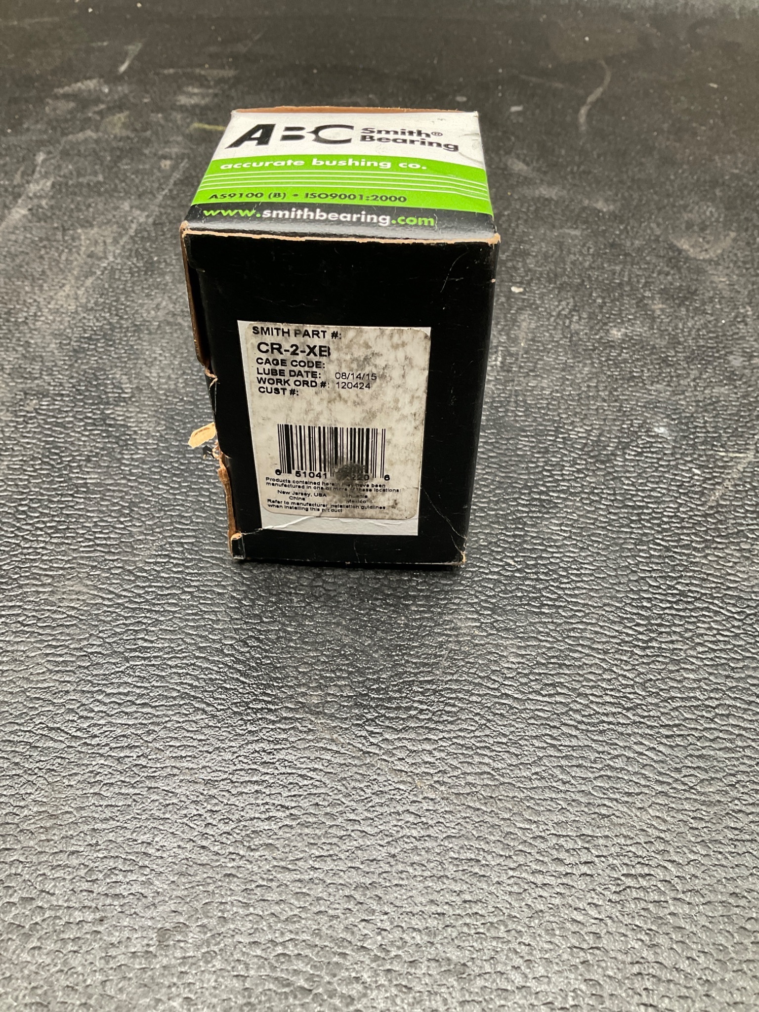 SMITH CR-2-XB Stud-Type Cam Follower 2" Roller Sealed Hex Head NEW 4