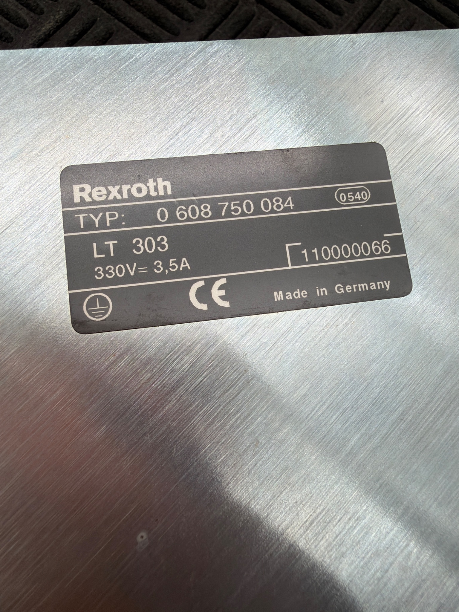 BOSCH REXROTH 0 608 750 084 LT 303 Power Supply Module USED 0