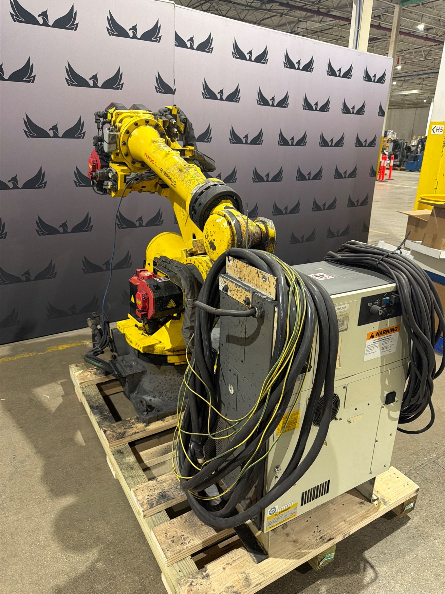 FANUC R-2000iC/210F Complete w/ R-30iB Controls USED 1