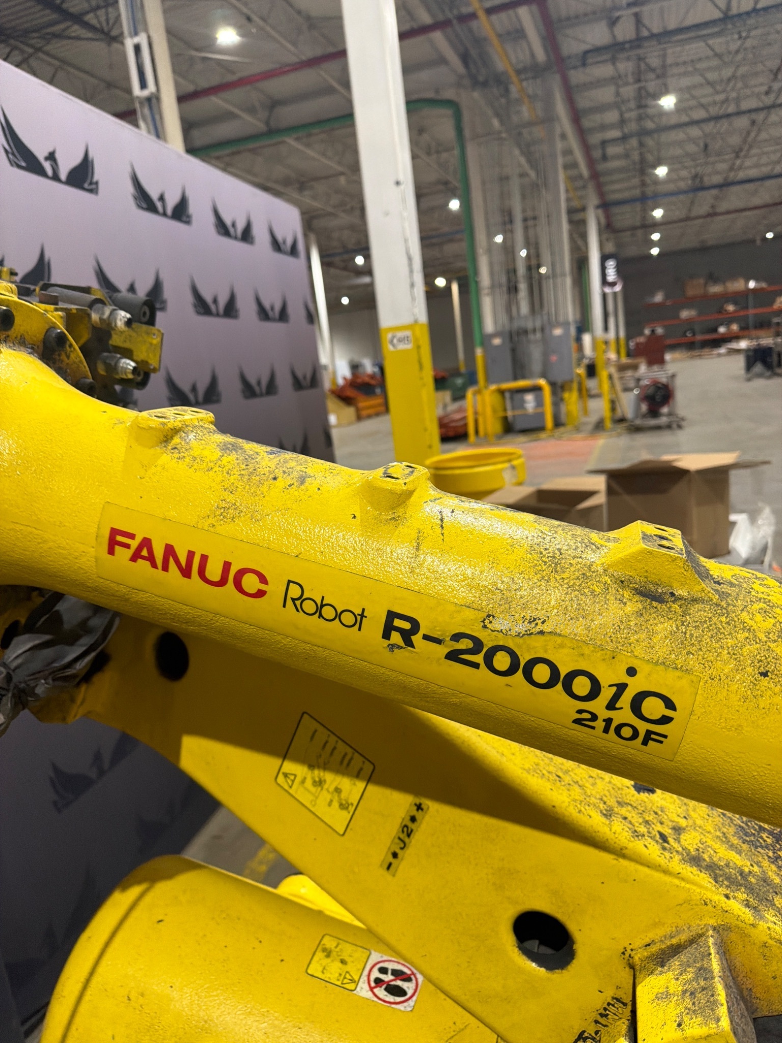 FANUC R-2000iC/210F Complete w/ R-30iB Controls USED 3