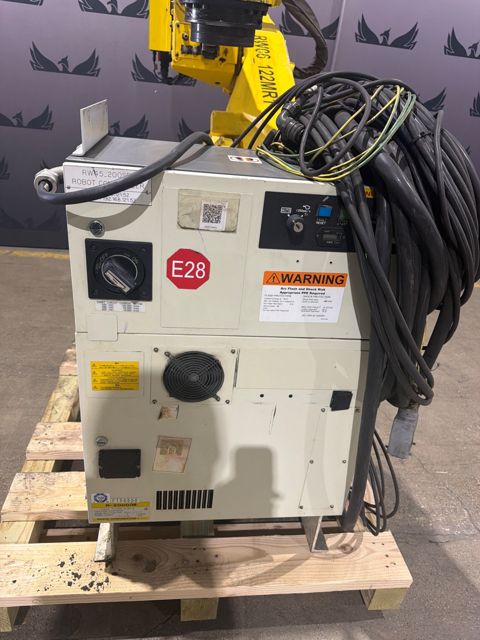 FANUC R-2000iB/210F Complete w/ R-30iB Controls USED 5