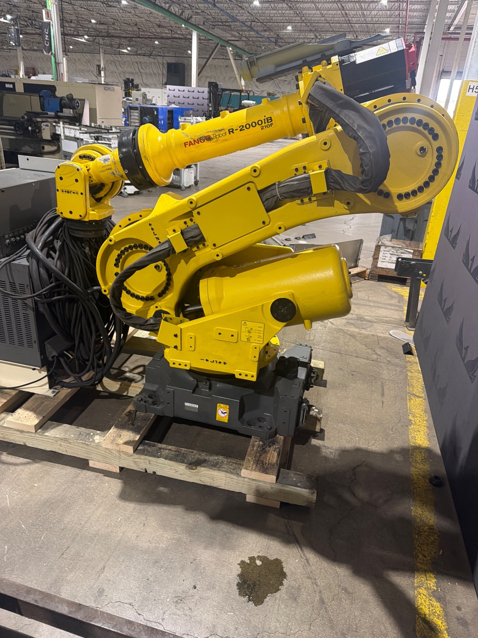 FANUC R-2000iB/210F Complete w/ R-30iB Controls USED 1