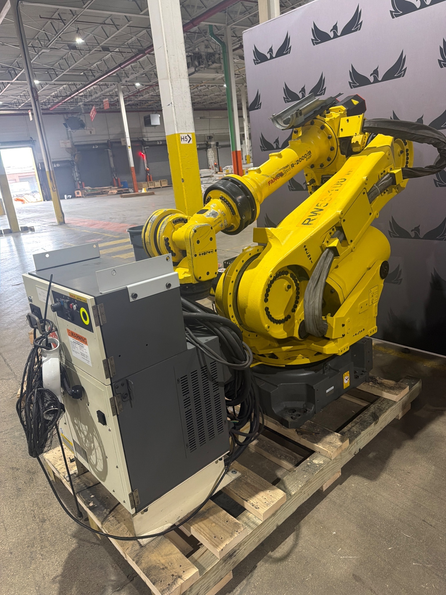 FANUC R-2000iB/210F Complete w/ R-30iB Controls USED 2