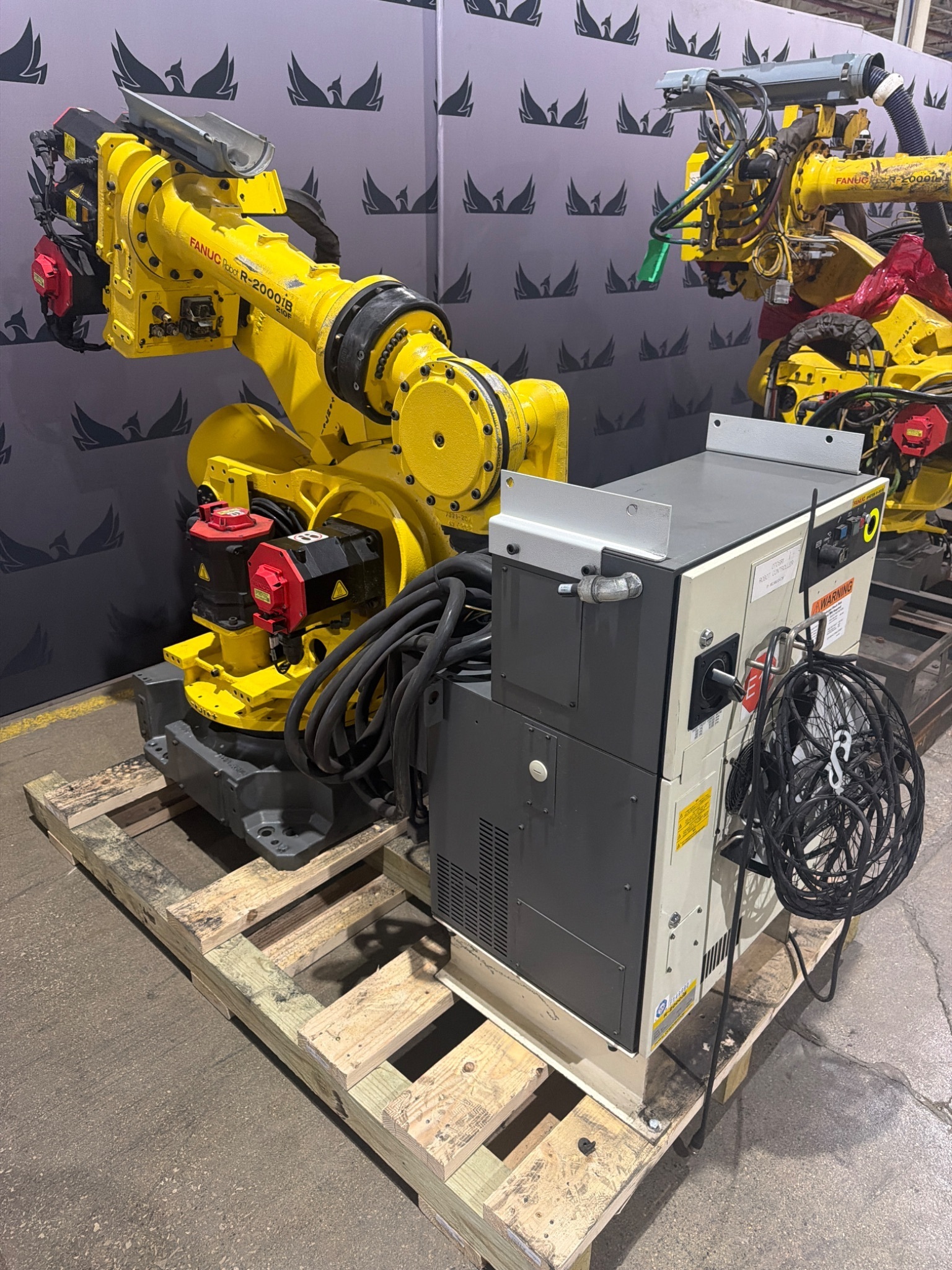 FANUC R-2000iB/210F Complete w/ R-30iB Controls USED 3